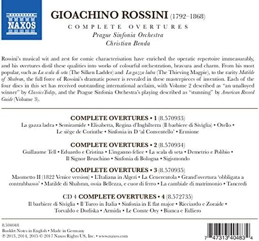 Gioachino Rossini: Complete Overtures