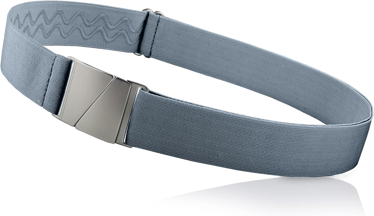 ONE-BELT No Show Invisible Elastic Belts for Women & Men 1.5" Adjustable Non Slip Fits Waist Upto 50 Inch. Designed in USA.