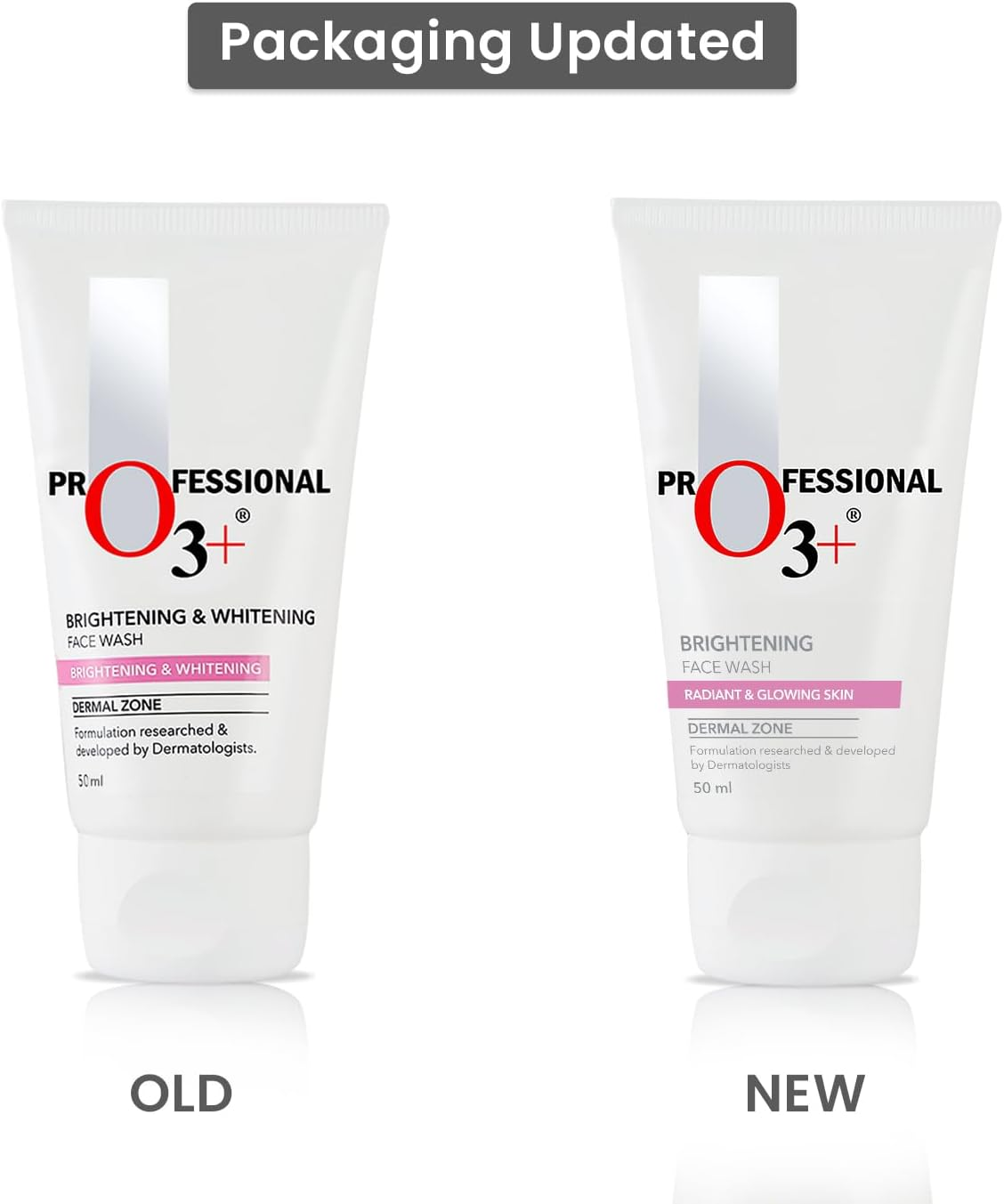 O3+ Brightening and Whitening Face Wash with Cucumber and Aloe Vera Extracts, 50G image number 6