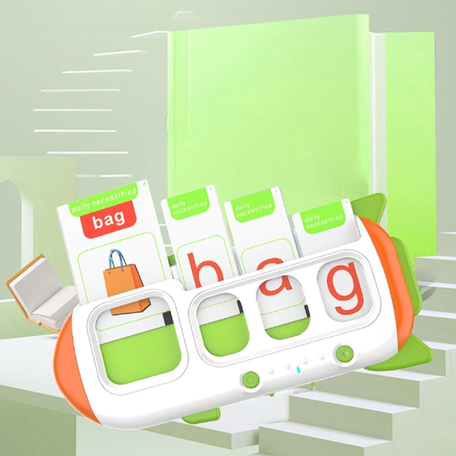 Alphabet Talking Flash Cards for Kids 3+ Years Old, Spelling Games, Teach Kids ABC Letters & Words image number 6