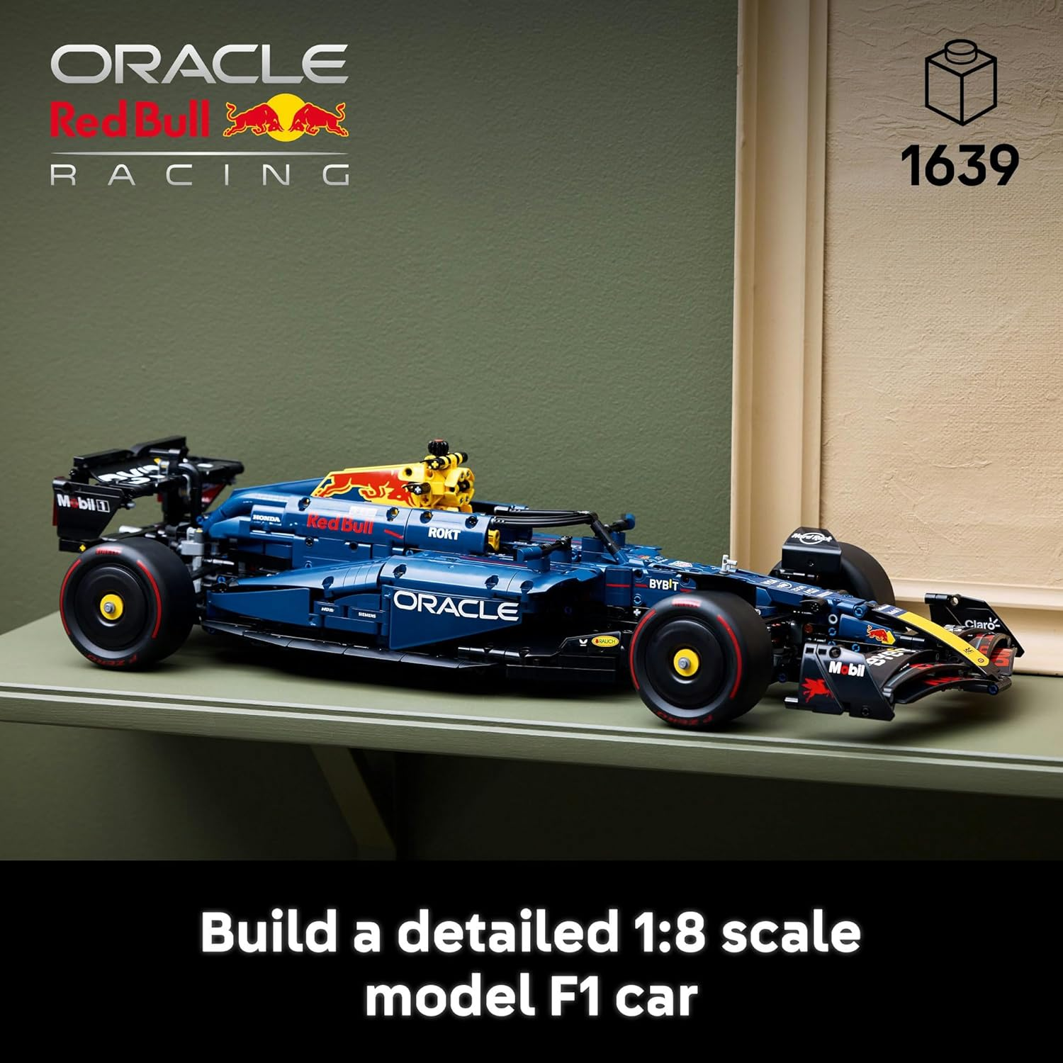 LEGO&reg; Technic&trade; Oracle Red Bull Racing RB20 F1 Car 42206 Model Kit for Adults, Build Your Own Race Vehicle, Building Set Toys for Formula One Fans image number 3