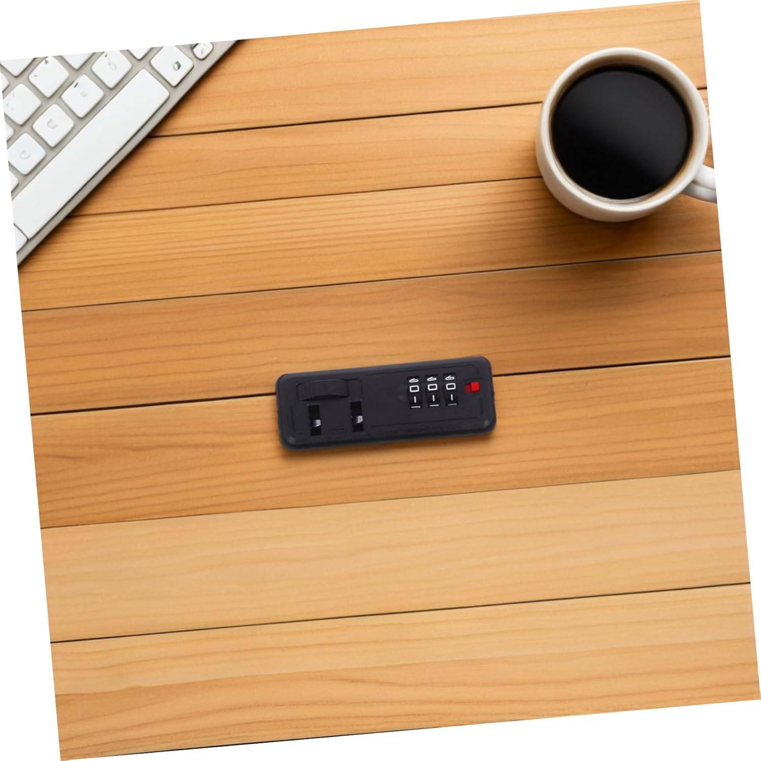 LALADEFIEE Flush Mount Combination Luggage Lock Self-Setting Travel Case Lock for Suitcases Toolboxes Travel Cases image number 4