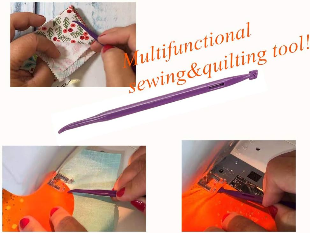 That Purple Thang Sewing Tools 5Pcs for Sewing Craft Projects Use Thread Rubber Band Tools by Windman - Colorful Pack image number 5