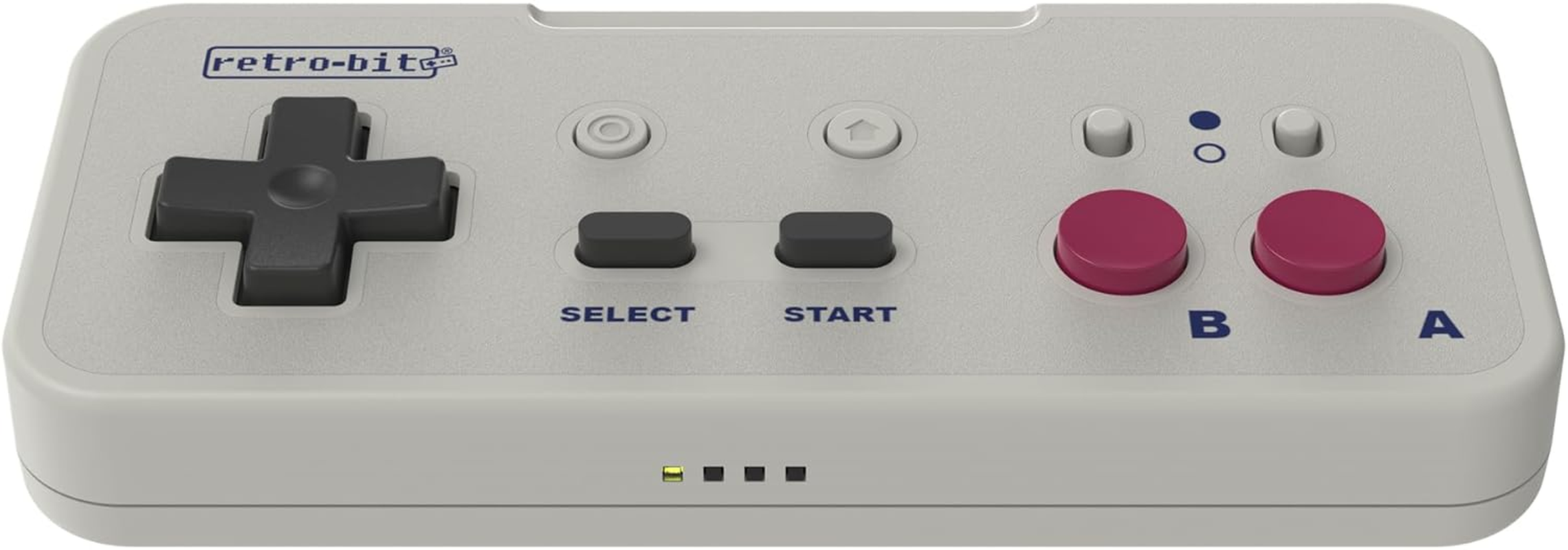 Retro-Bit - Origin8 2.4G Pad NS, NES - Grey/Retro Gaming