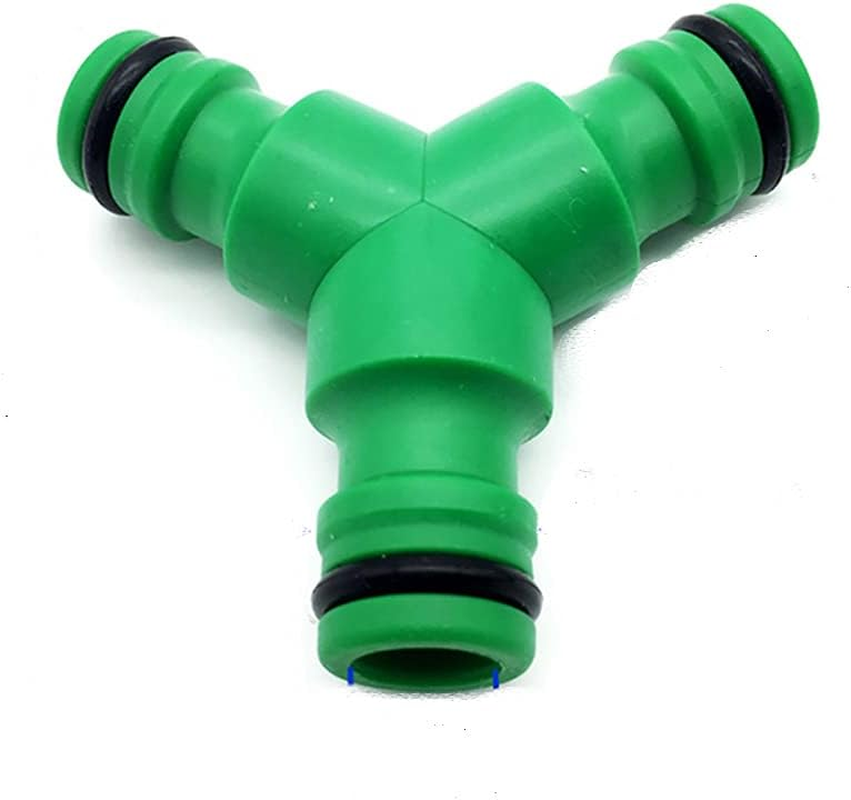 T&F Garden Hose Hose Pipe Connection Connector Kit for Pipe Connecting Gardena Connector Hose Connector (1/2 Inch 3-Way Hose Connector)