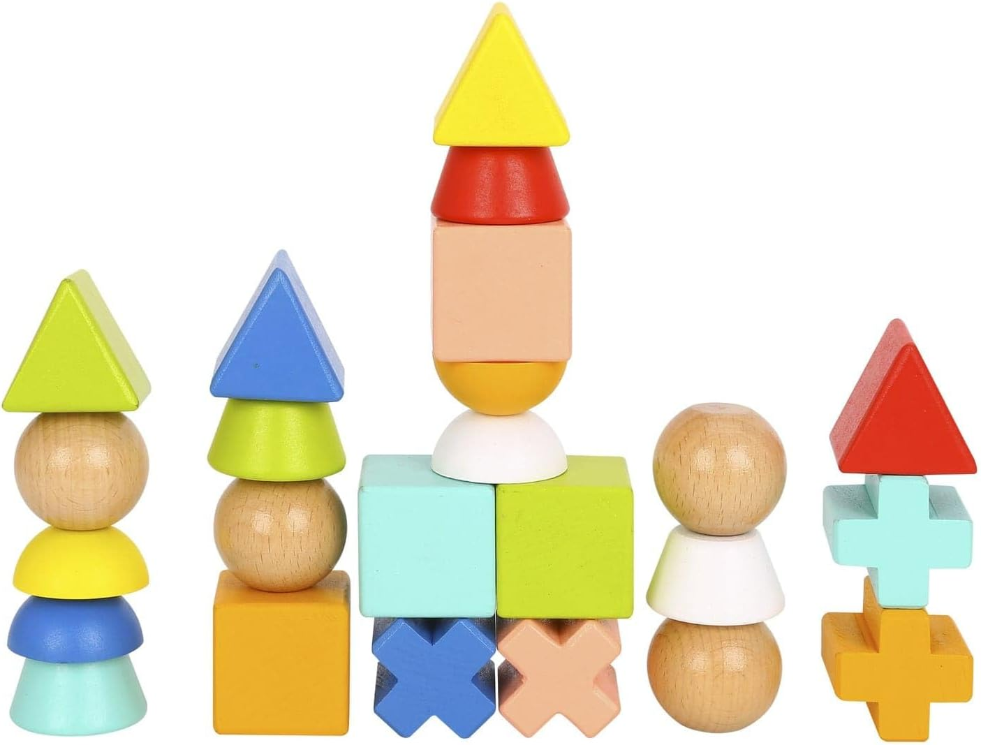 STACKING BLOCKS LOGIC GAME image number 2