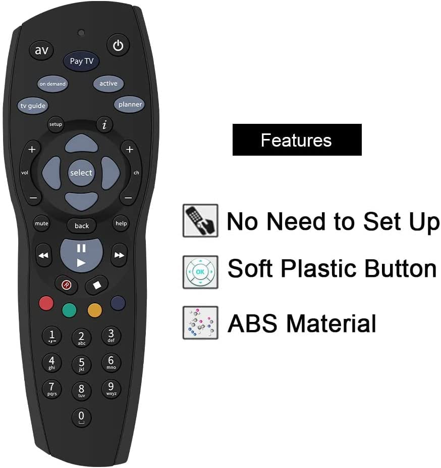 Remote Compatible with Foxtel IQ IQ2 IQ3 IQ4 HD Mystar PAYTV Replacement Remote Control image number 6