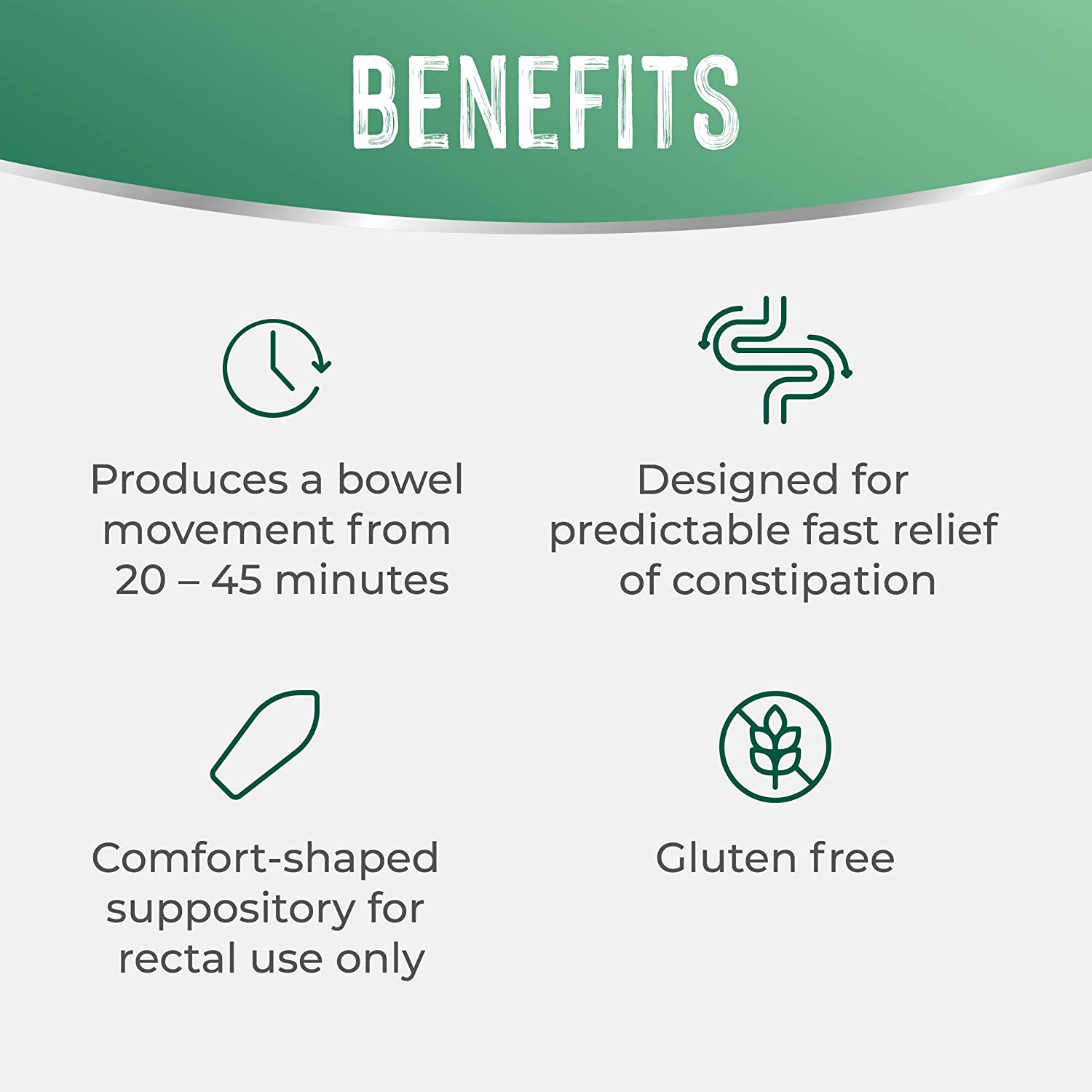 Dulcolax Suppositories 10Mg - Constipation Relief - Predictable, Fast Relief - Softens and Stimulates Stools, 10 Pack image number 4