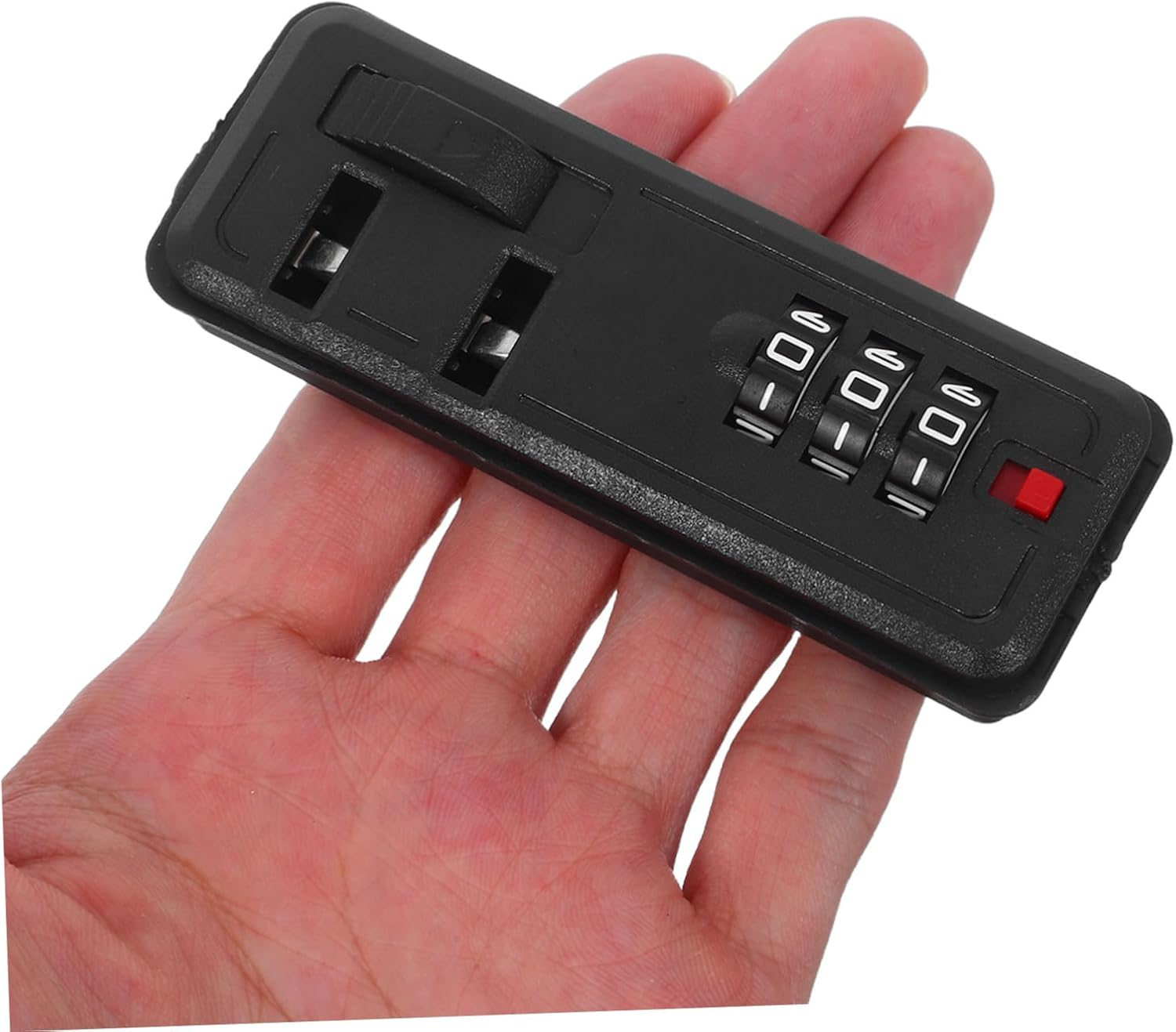 TEMPNAP Digits Combination Zipper Lock for Suitcases Backpacks Tool Cases Self-Setting Password Luggage Lock Replacement Stable Security for Travel and Business image number 5