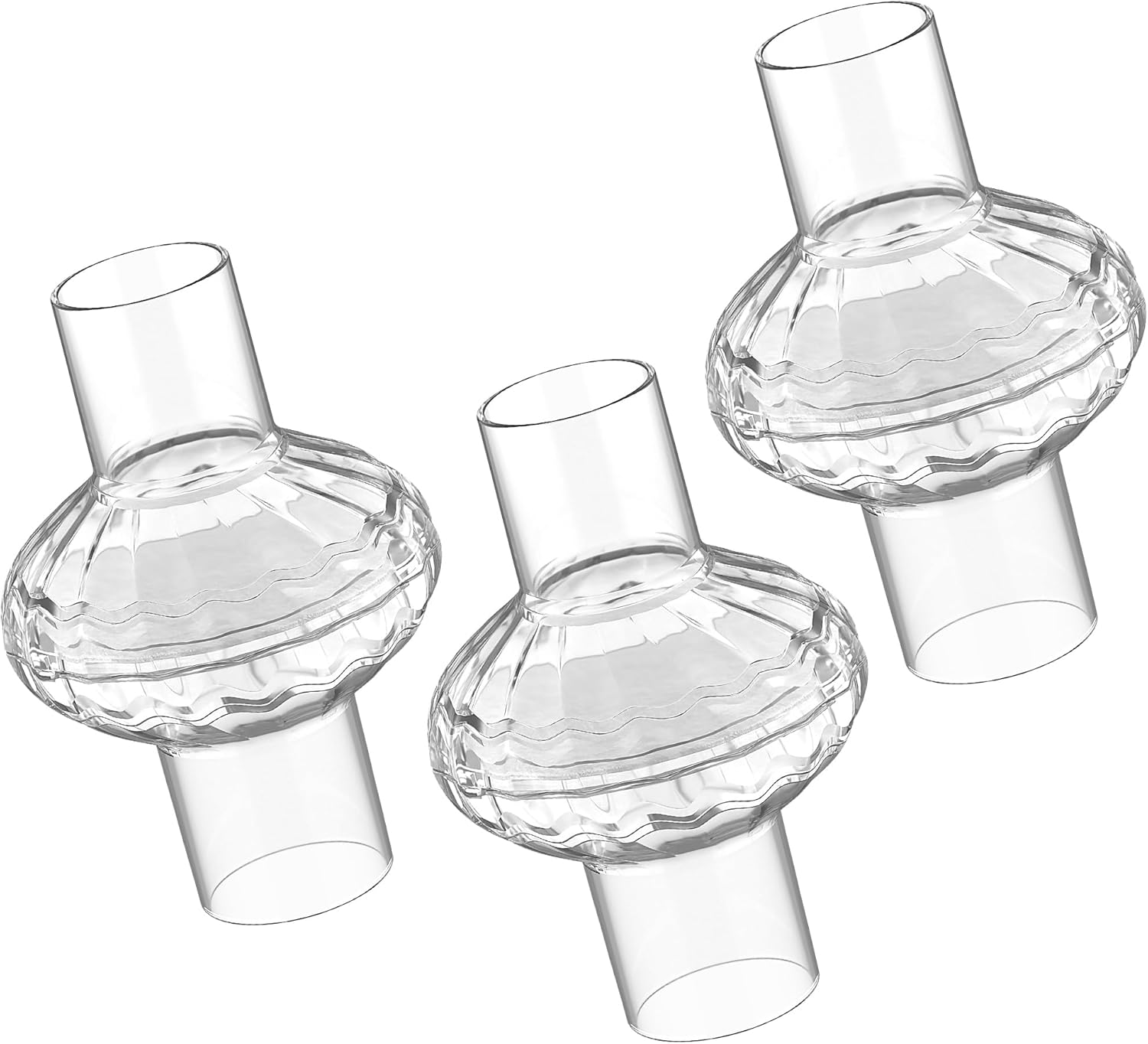 3 Packs CPAP Replacement Filter Compatible with Resmed and Dreamstation, Universal Fit-Inline Filter for 22MM Tubing and Most Machines, Ensure Super Fresh Air, Great-Value Supplied by Airsmart image number 3