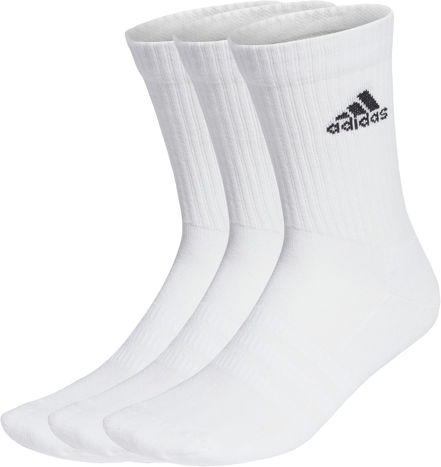 Adidas Sportswear Cushioned Crew Socks 3 Pair image number 4
