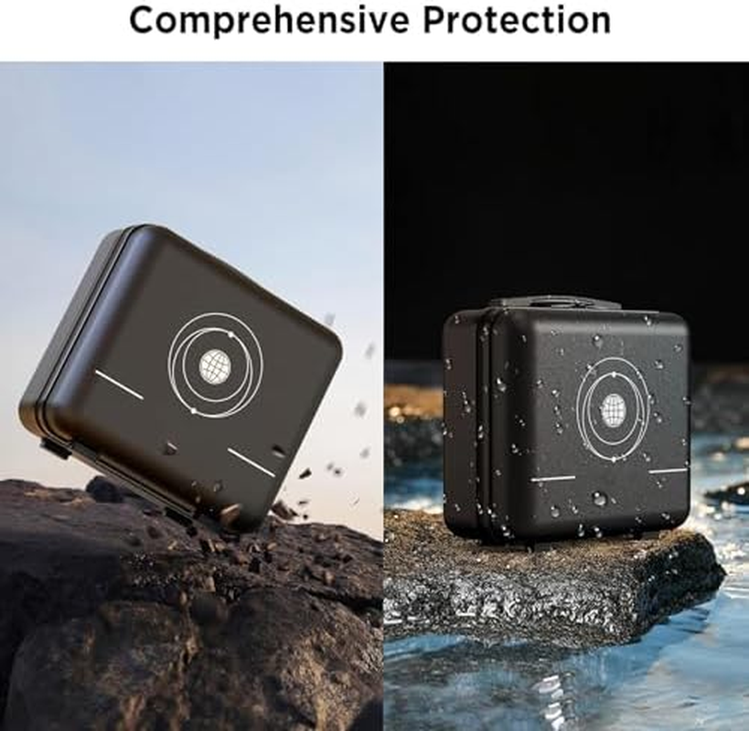 Jiawu Travel Case for Mini, Hard Case with Exact Cut Foam Hold for Mini Dish, DC Power Cable, Kickstand, Power Supply, Mini Outdoor Carrying Case image number 2