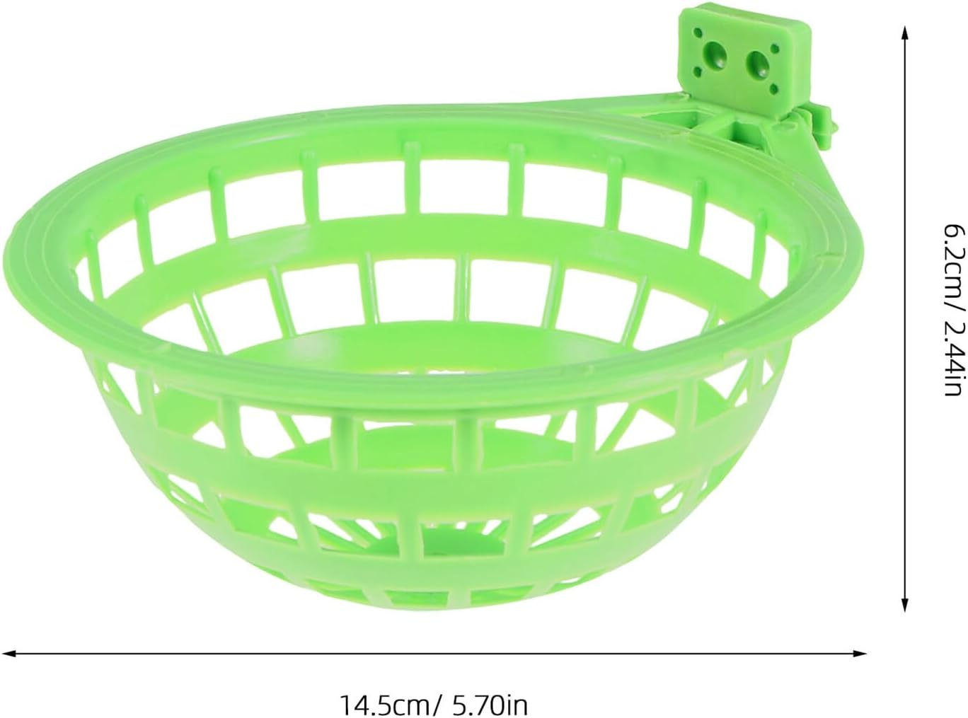 JUMPLAWN 8Pcs Large Plastic Bird Nests Hollow Hanging Breeding Bowls for Finches Parrots Canaries Budgies Pet Bird Supplies Nesting Beds image number 5