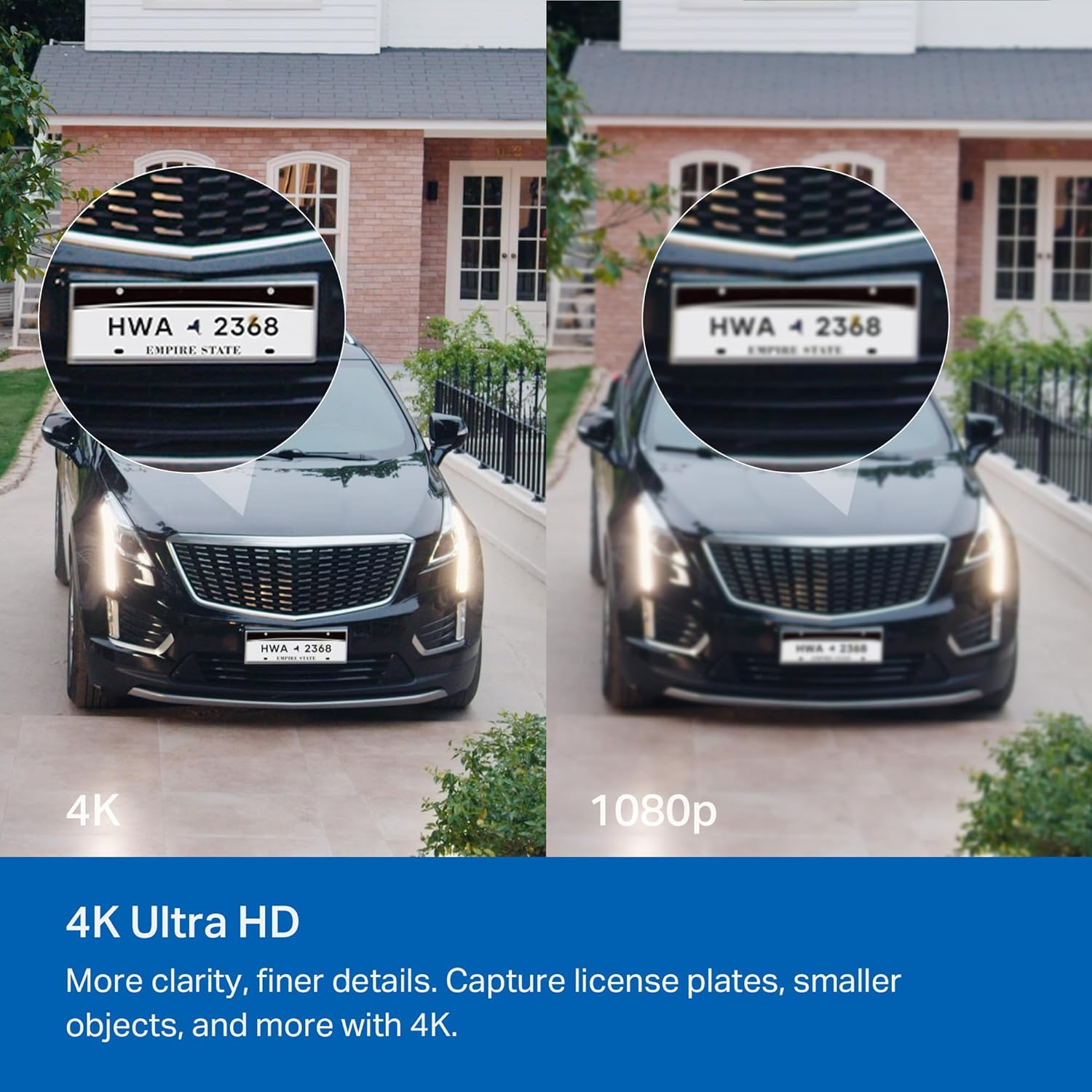 Tapo 4K Ultra HD Outdoor Battery Security Camera &ndash; up to 200 Day Battery, Free Person/Vehicle Detection, Starlight Color Night Vision, Works W/Alexa and Google Home, Magcam 4K image number 5