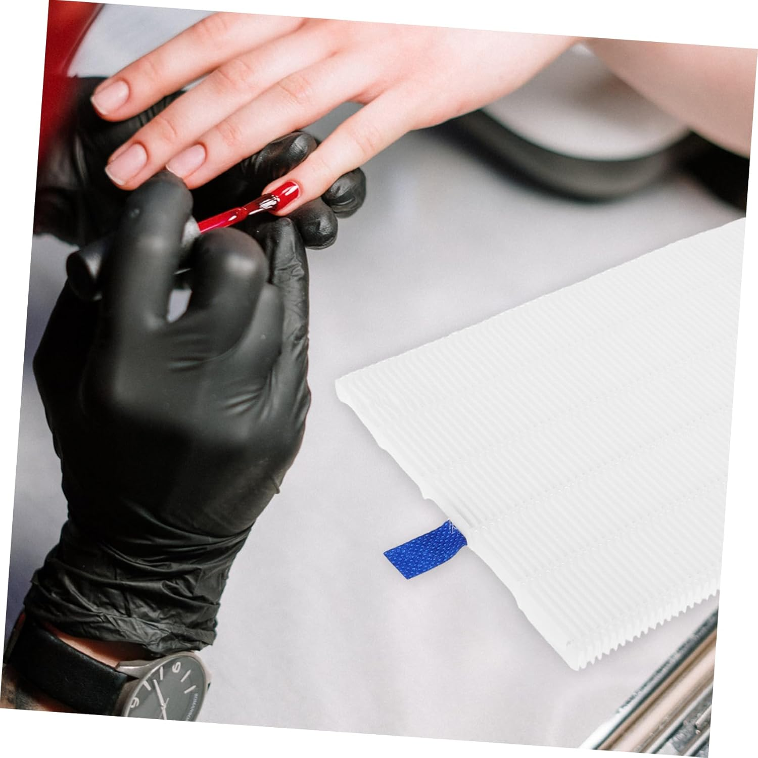 WEKADRIN Nail Dust Collector Filter Strong Nail Collector Replacement for Electric Vacuum Cleaner Compact and Lightweight Design and Home Manicures Easy to Clean Pullout System image number 6