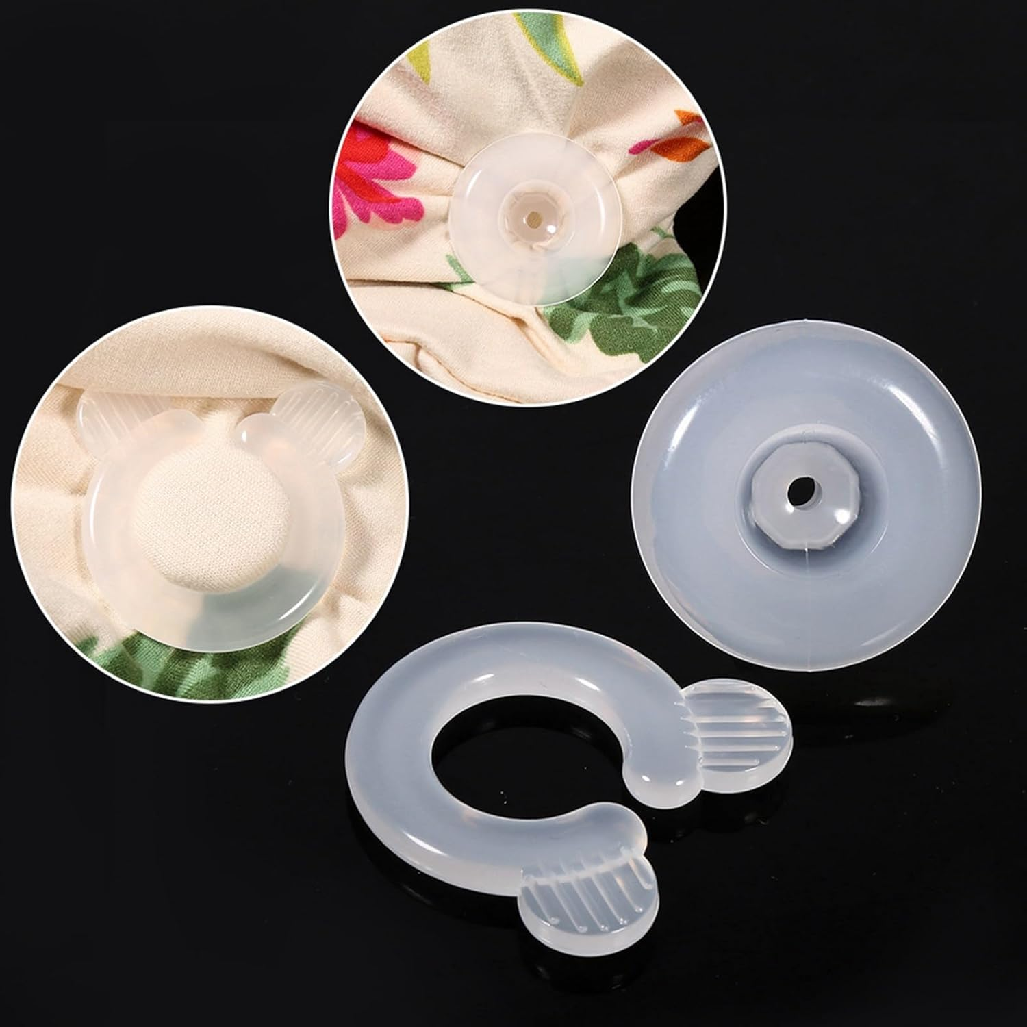 RASTKY Quilt Cover Fastener Clips - 4Pcs Bed Duvet Quilt Cover Clips Fasteners Bedroom Bedding Fixing Holder Plastic - Duvet Sets image number 6