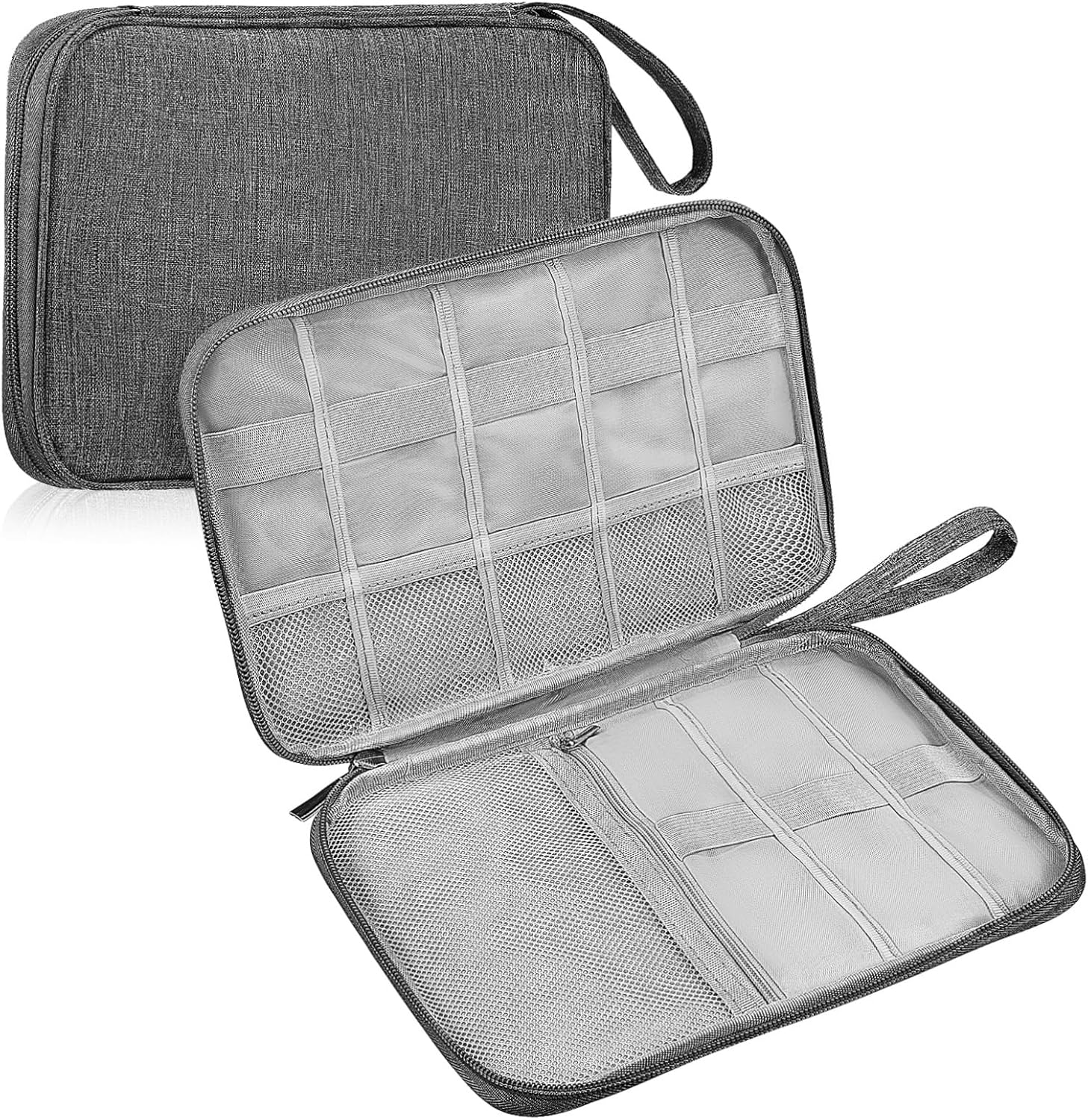 PHENOFICE 2Pcs Ultralight Cable Bag Pouch Travel Pouch Bag for Earphone Organizer Data Line Storage Digital Accessories Organizer image number 6