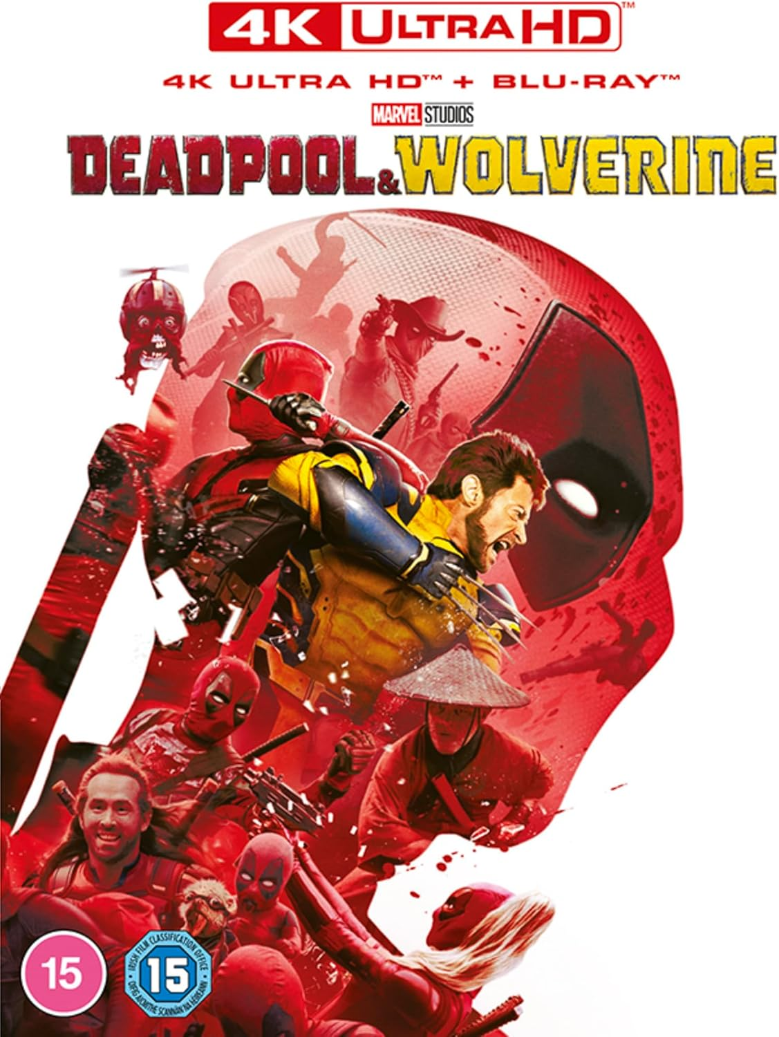 Marvel'S Deadpool & Wolverine 4K UHD [Blu-Ray] [Region Free]