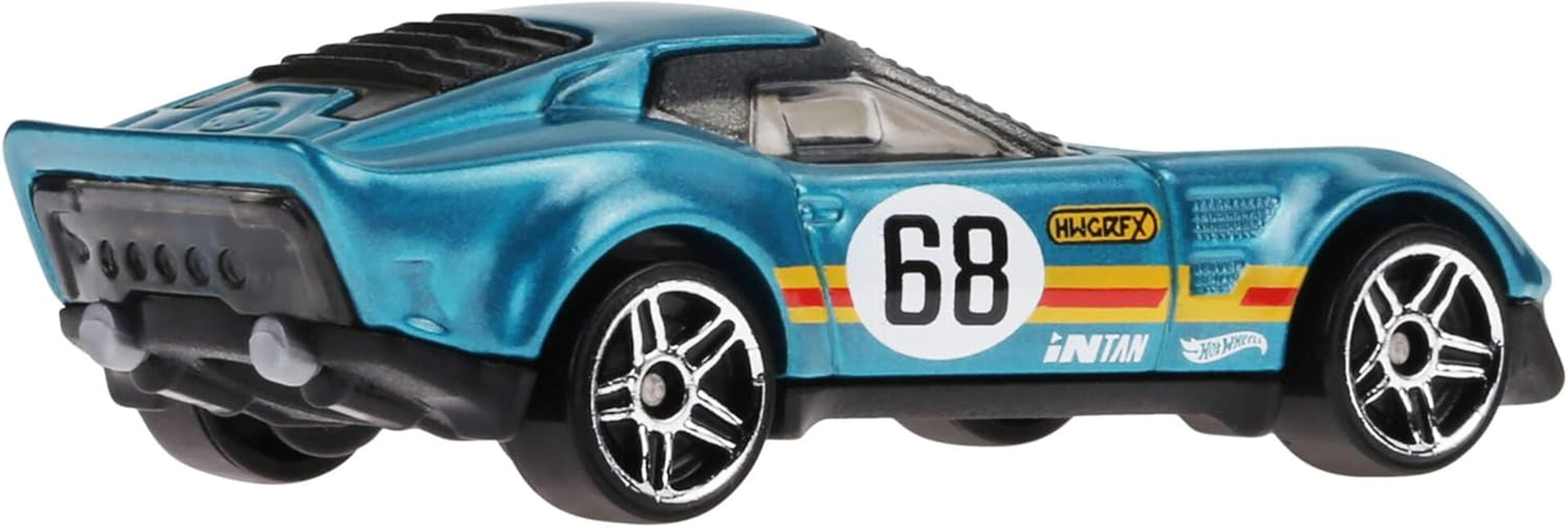 Hot Wheels 10-Pack of Toy Race Cars, Includes 1:64 Scale Corvette, Lamborghini, Mclaren & Hot Wheels Originals (Amazon Exclusive) image number 4