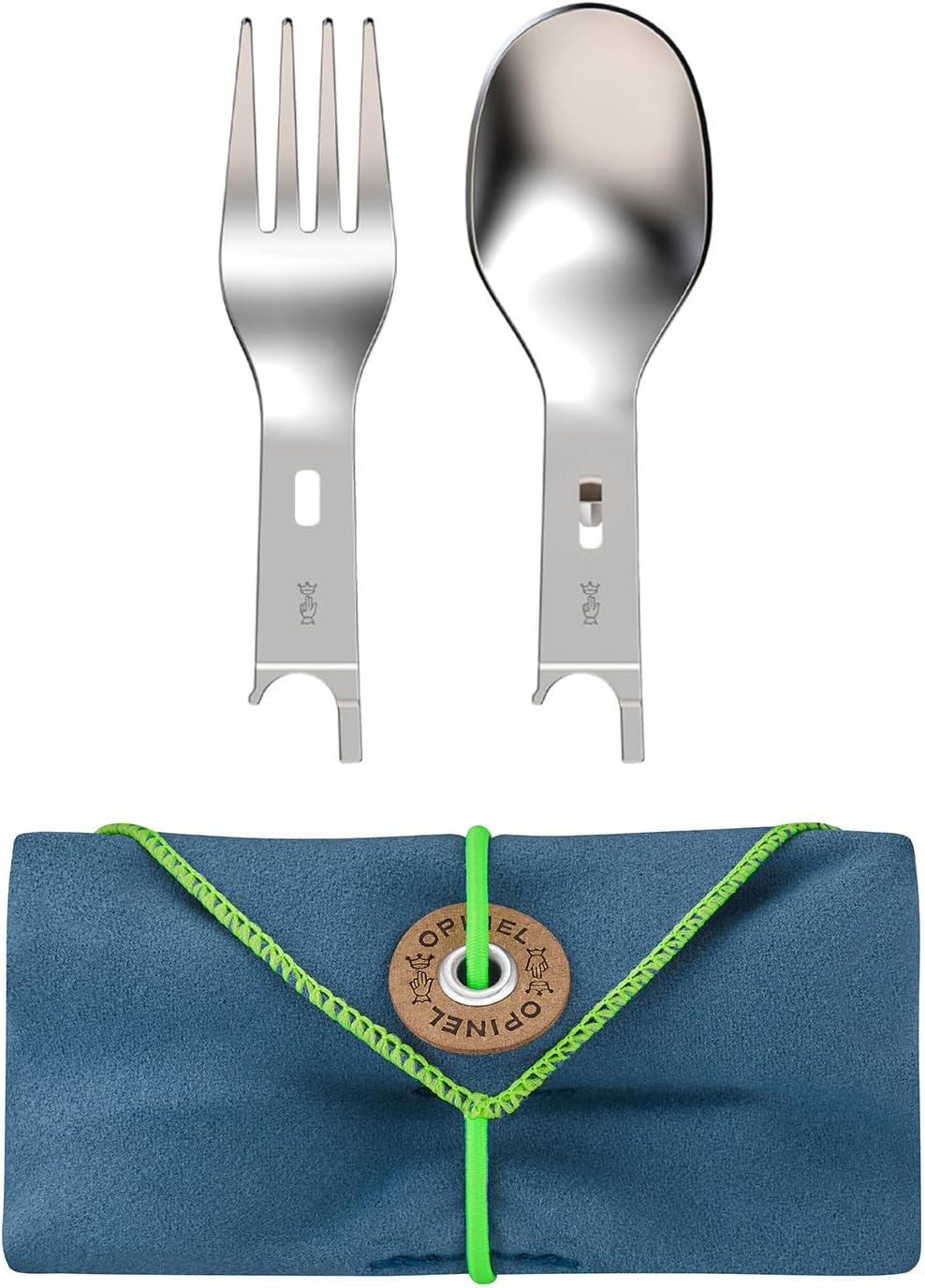 Opinel Picnic+ Fork Spoon & Napkin Set image number 2