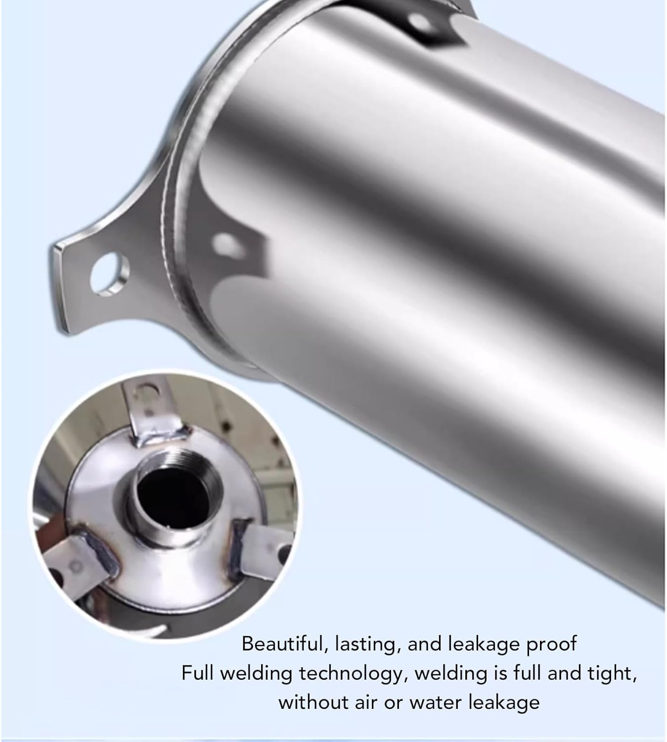 Stainless Steel Hand Well Pump for Yard Garden, Hand Manual Well Pump with Stand 8M Suction Lift for Home Courtyard image number 6