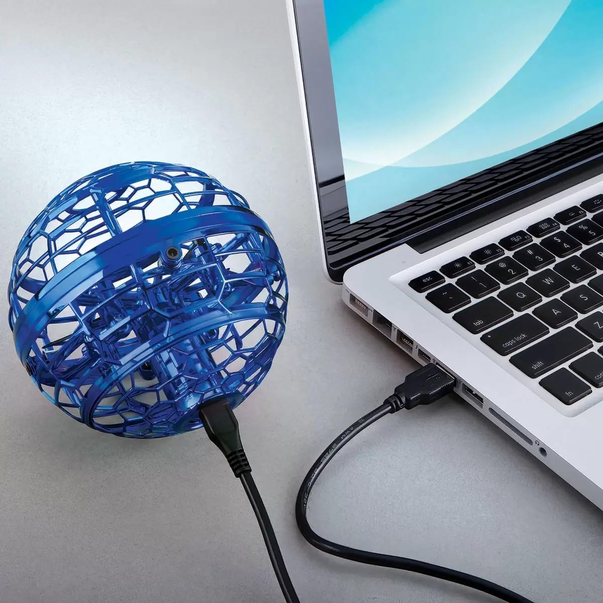 Flying Spinner with LED Lights Assortment (6+) Hoverstar Lumisphere Flying Orb (Red) image number 3