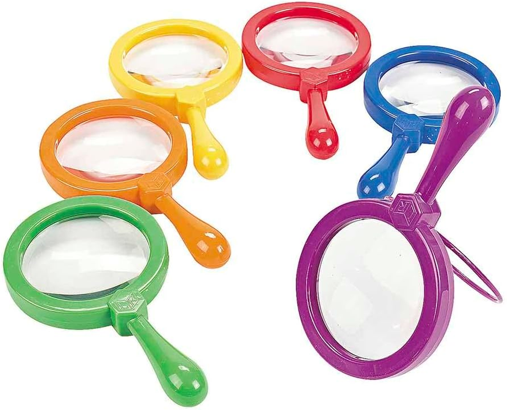 Learning Resources Jumbo Magnifiers, Exploration Play, Set of 6 Magnifiers, Ages 3+ image number 6