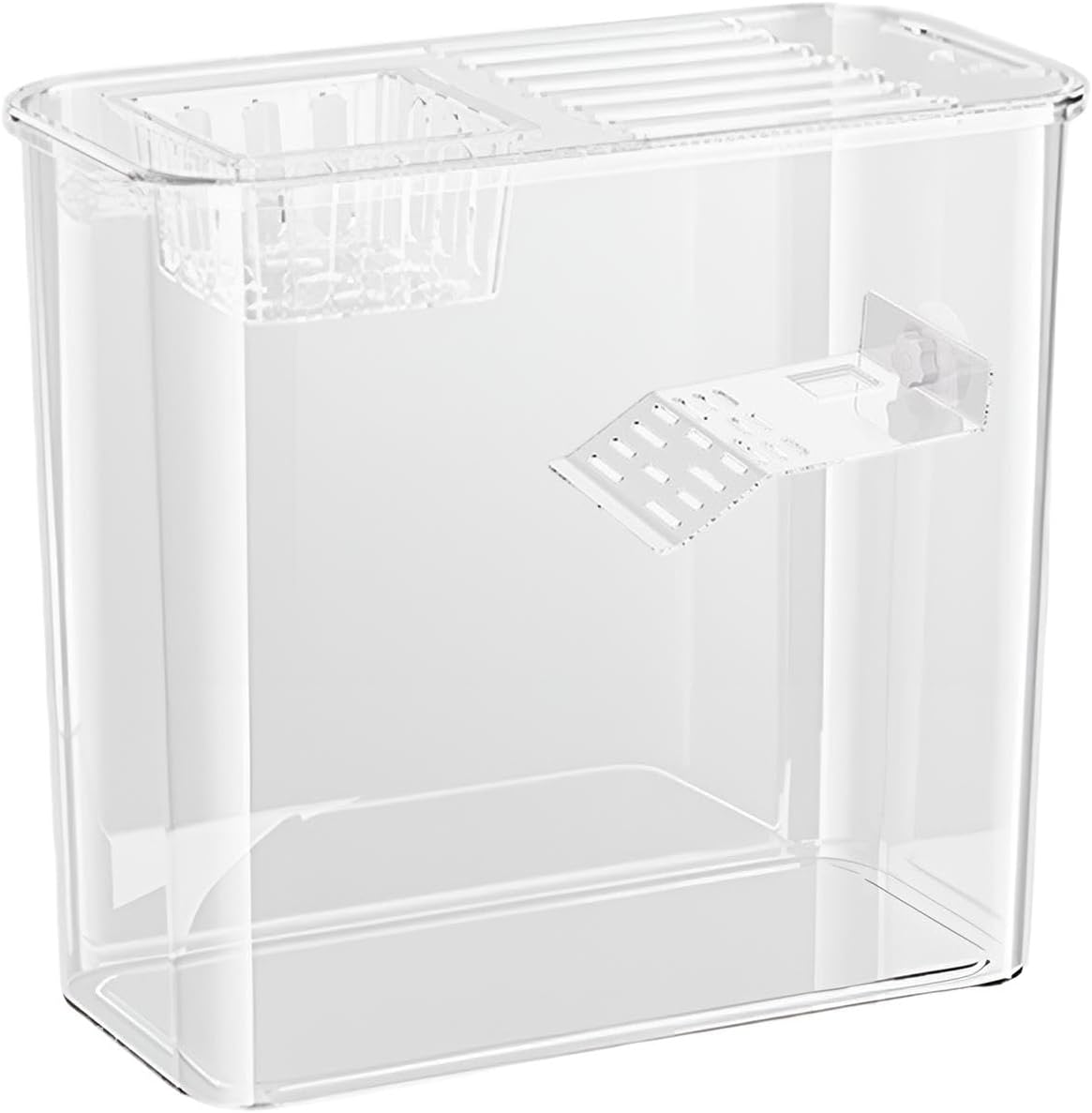 Turtle Aquarium, Transparent Turtle Tank, Turtle Fish Tank, Terrace Turtles Tank, Multifunctional Tortoise Tanks with Clear Design for Turtles and Aquatic Pets, Perfect for Raising and Displaying image number 6