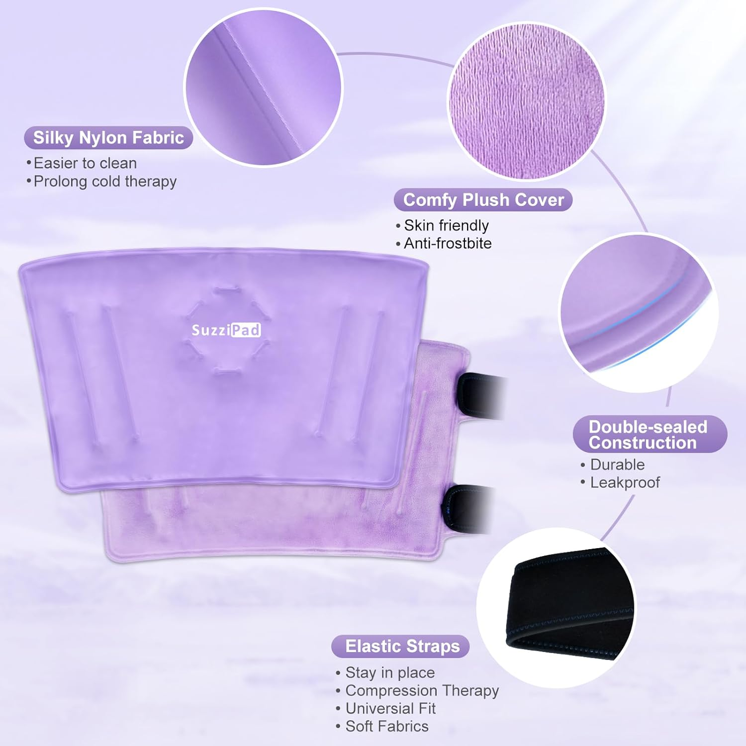 Elbow Ice Pack for Reduce Discomfort, Freeze Sleeve, Cooling Warps for Forearm, Gel Packs with Compress Therapy, Cold Warp for Soothing Fatigue image number 1