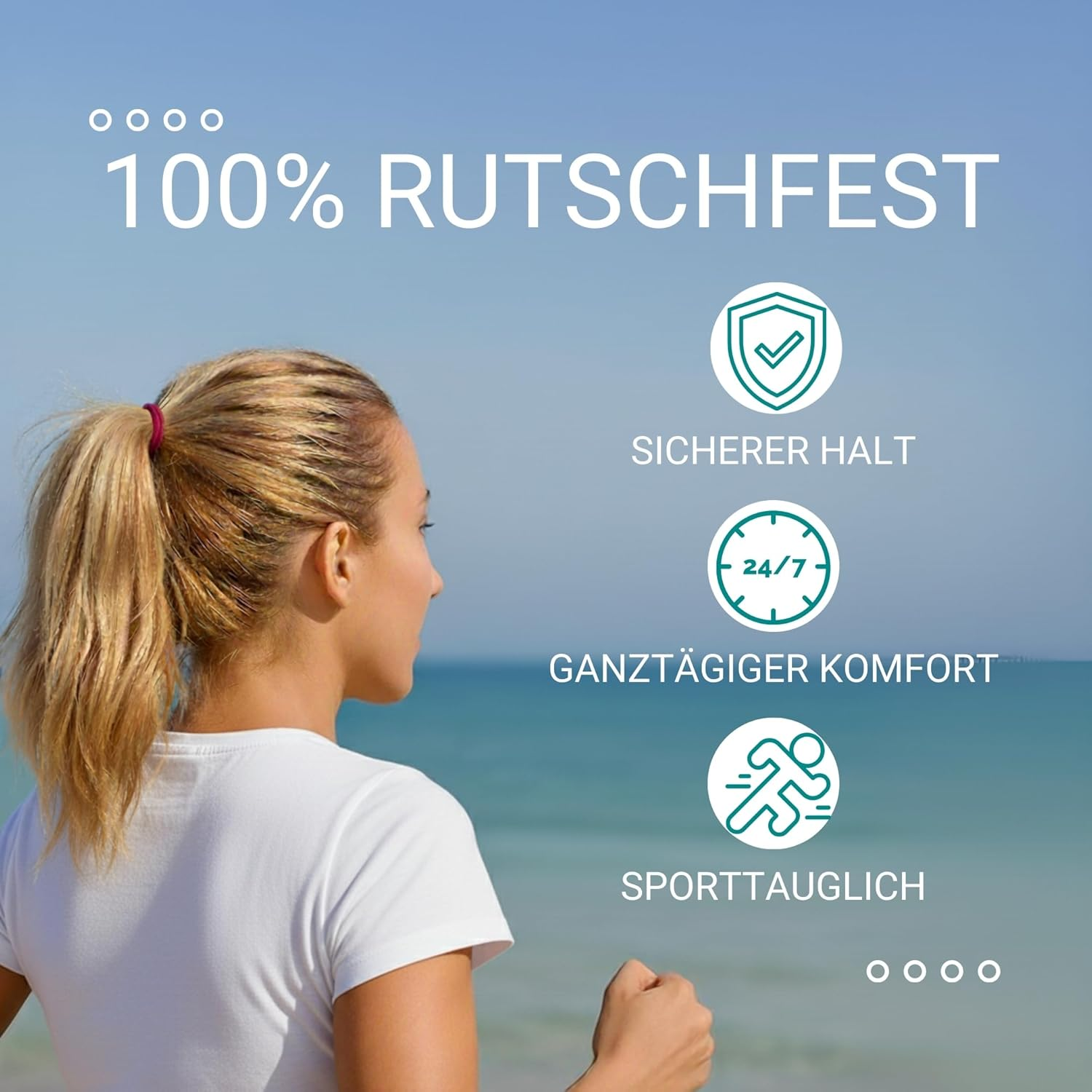 Haarallerliebst Silicone Hair Bobbles (Pack of 9 | Pink | 5 Cm) with Box for Storage (Box Colour: Pink) - Box Colour: White. image number 4