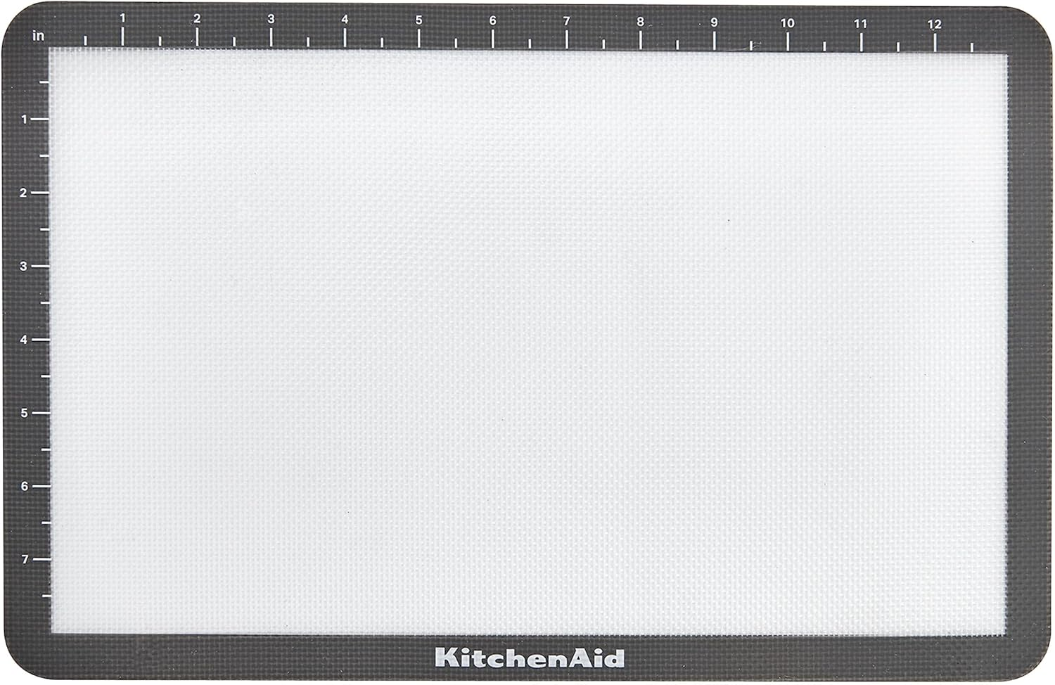 Kitchenaid Silicone Baking Mat, 9X14-Inch, Gray image number 3