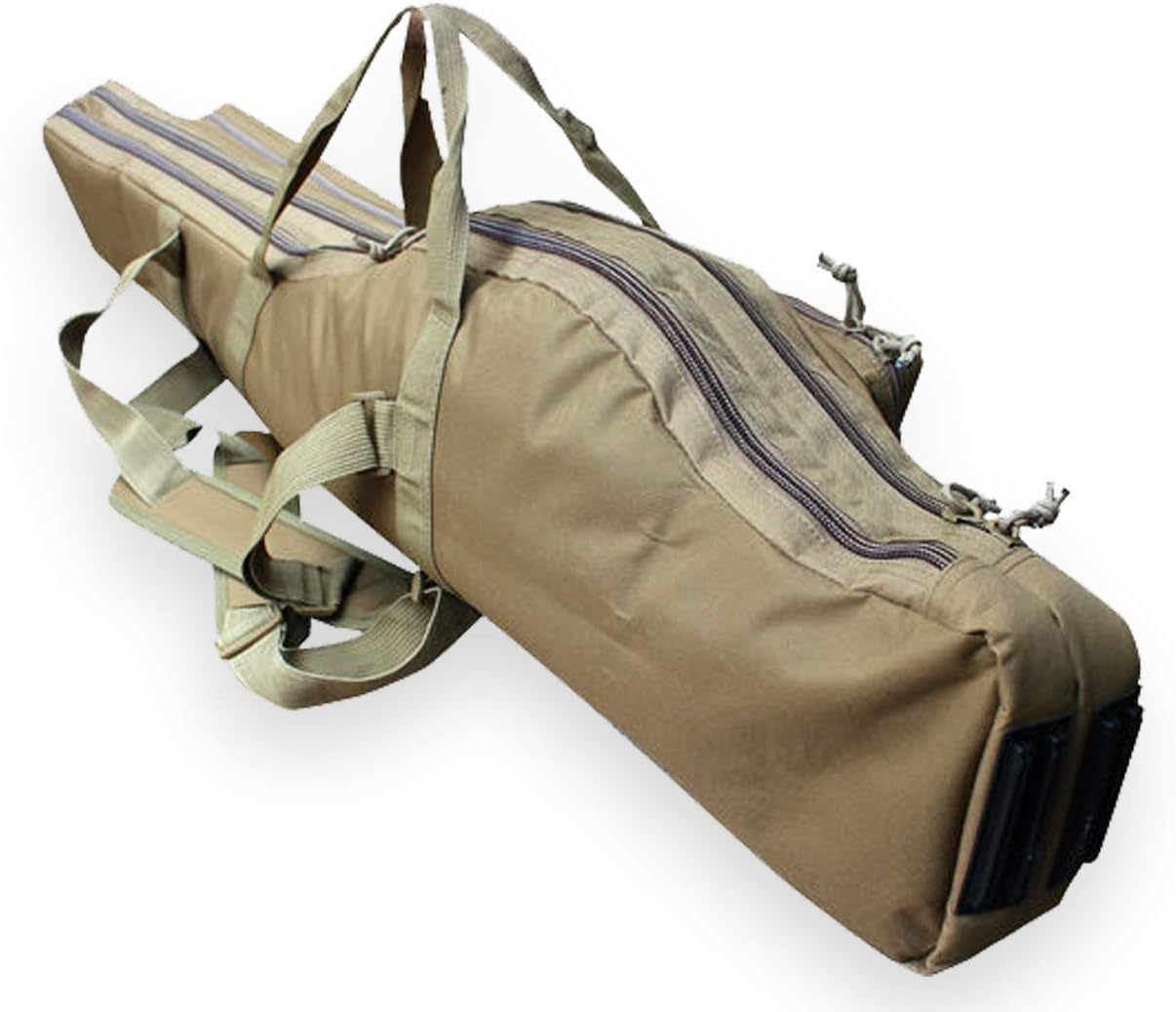 1.2M Hunting Shooting Carry Case Shotgun Rifle Gun Slip Double Bag - Cp Camouflag image number 5