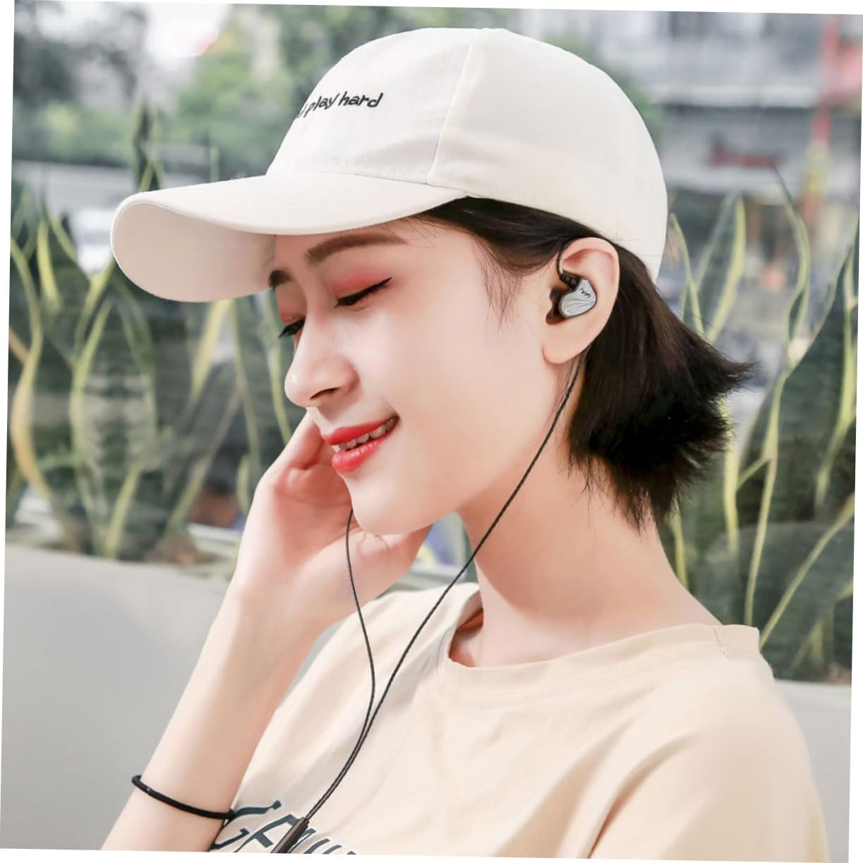 DOITOOL Wired Earphones Plug Mobile Phone Headphones Comfortable for Long Wear image number 1