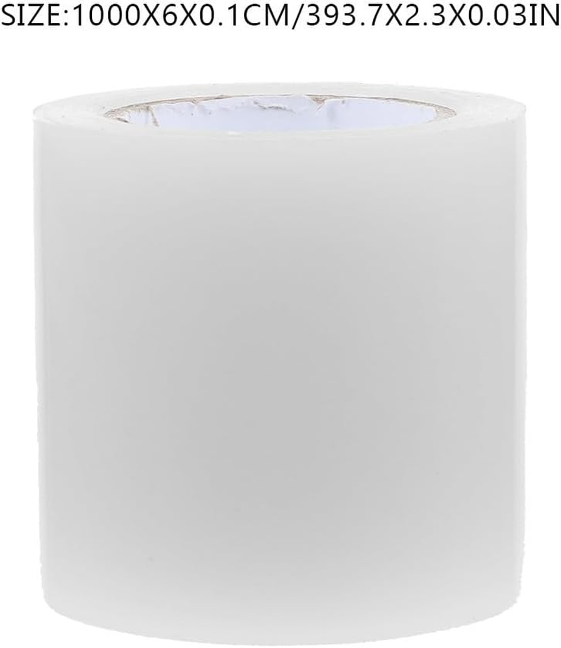 TEHAUX Greenhouse Repair Tape, 2.36 X 32.8Ft Reinforced Clear Plastic Film Tape, for Greenhouses and Plastic Sheeting, Polyethylene Film Tape for Seaming & Splicing image number 6