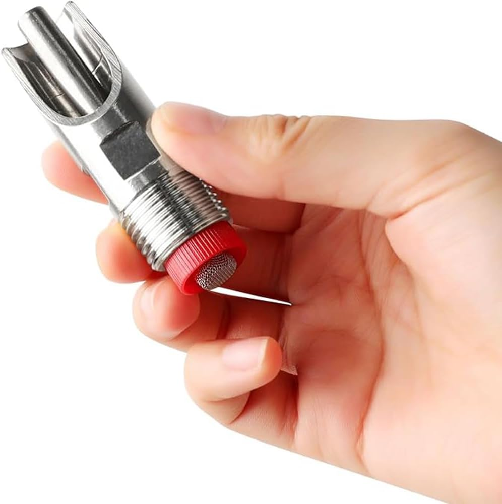 10PCS Automatic Pig Nipple Drinker,Water Nippler Stainless Steel 1/2 NPT Animal Drinker Tool,Duck Mouth Shape Pig Feeder Drinker with Filter for Sows image number 6