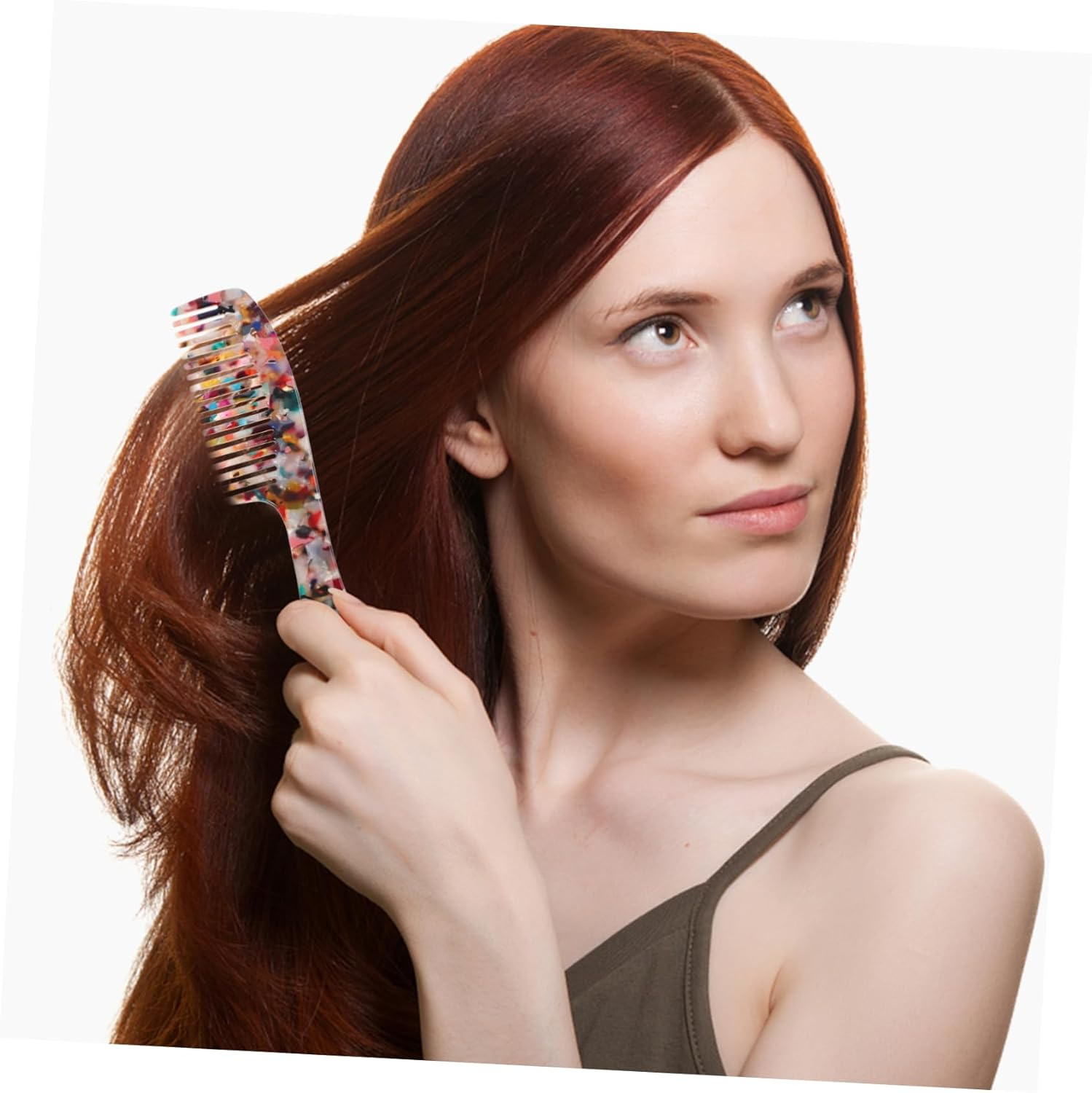 MERRYHAPY Wide Tooth Hair Combs Hairbrushes Fine Teeth Portable Hair Comb for Cutting Styling and Dyeing No-Scratch Scalp Curly image number 1