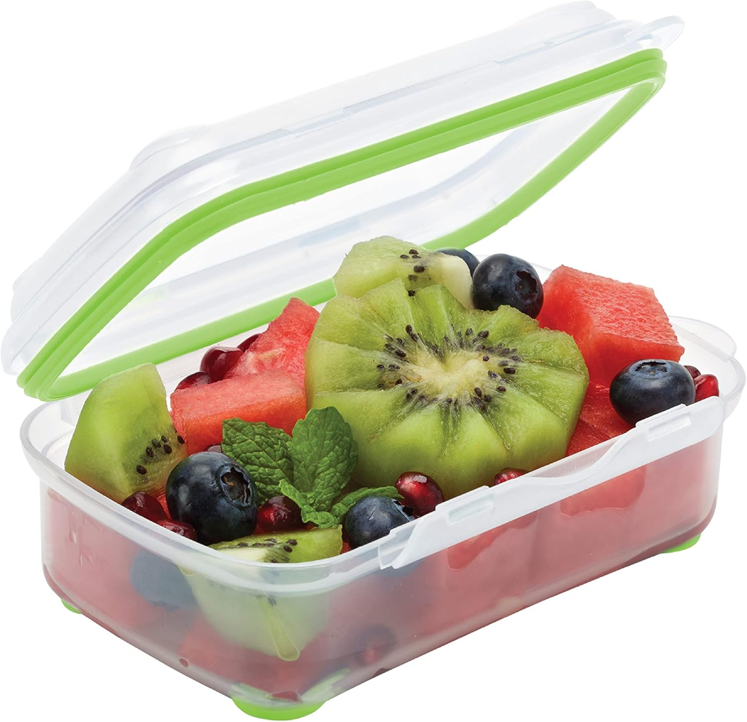 Smash Leakproof Sandwich Lunch Box Green | Bpa-Free, Reusable & Eco-Friendly | Airtight Food Storage Container for School, Work & Travel | Dishwasher Safe & Durable Lunch Solution