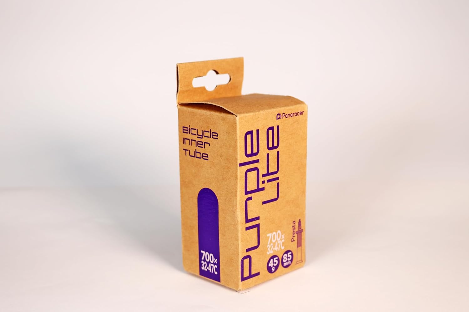 Panaracer Purple Light TPU Tube, 27.6 X 0.9-1.2 Inches (700 X 23-32 C), 32-47C, Presta Type, 2.6/3.3 Inches (65/85 Mm), Metal Bulb, Ultra Lightweight