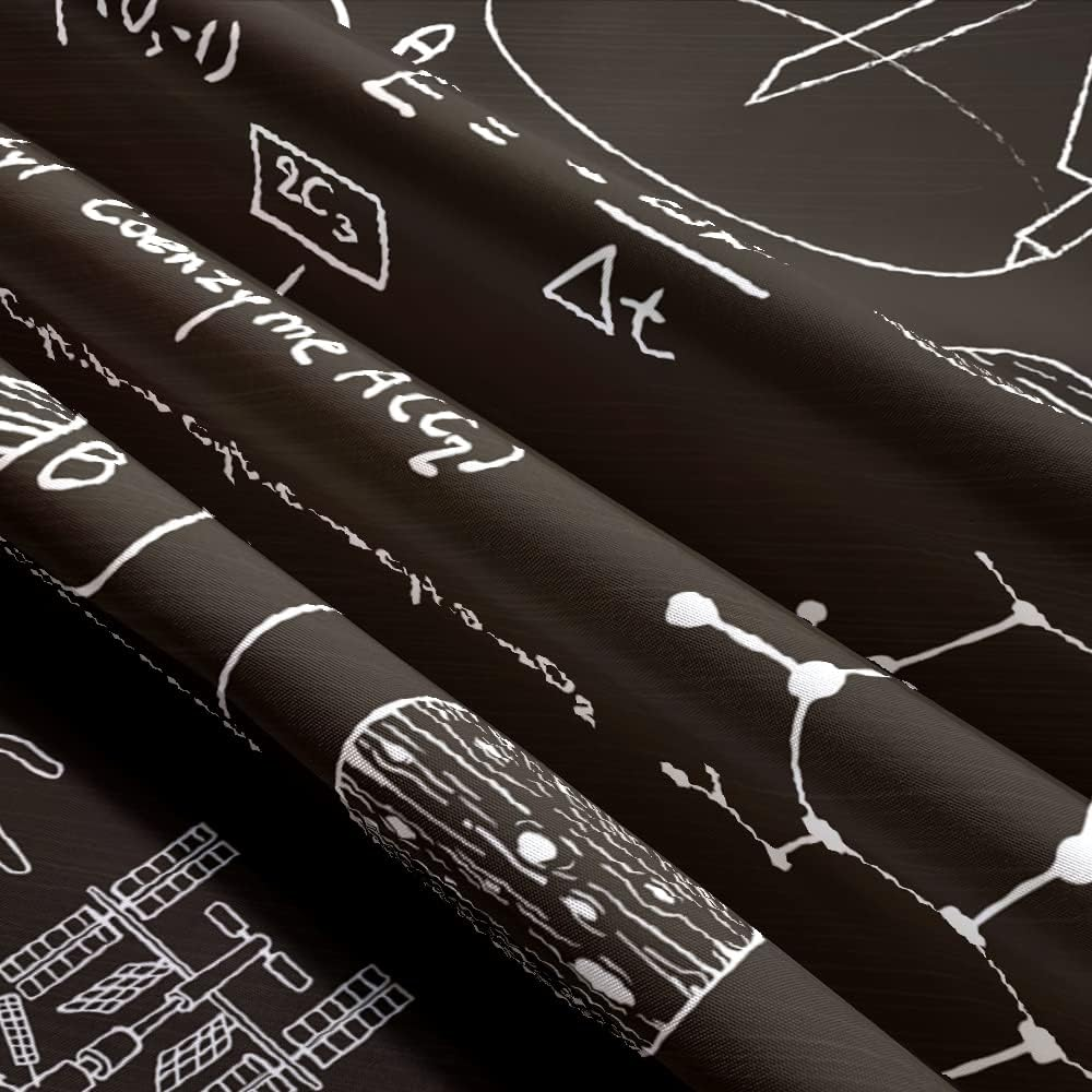 Classroom Tapestry for Science Lab Backdrop Decorations, Math Science Theme Table Cloth Tapestries Wall Hanging for Bedroom College Dorm Living Room School Decor 80X60", Education Poster Blanket image number 5