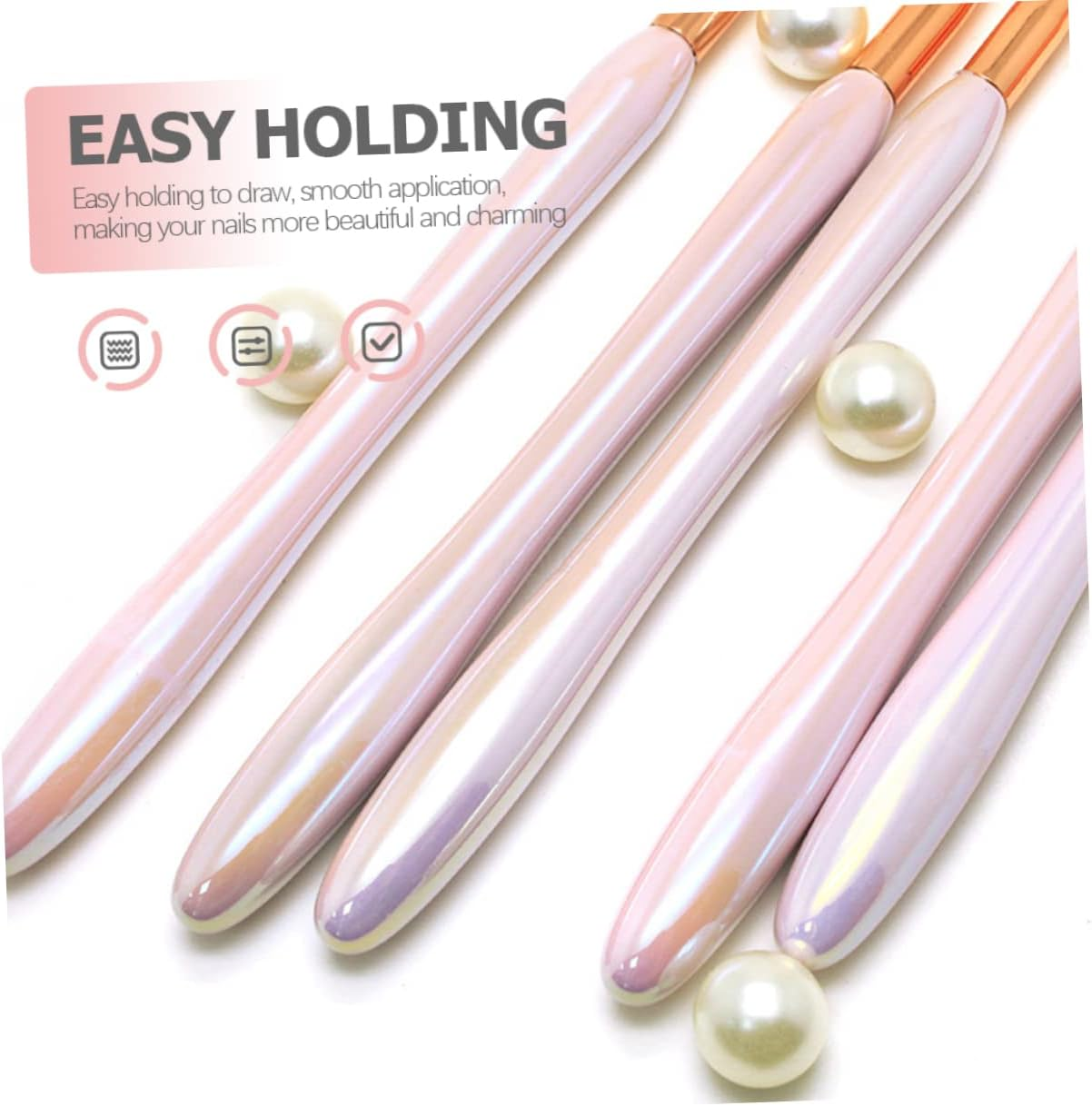 PLAFOPE Nail Art Diy Painting Pen Manicure Tool Fine Detail Brush Nail Brushes