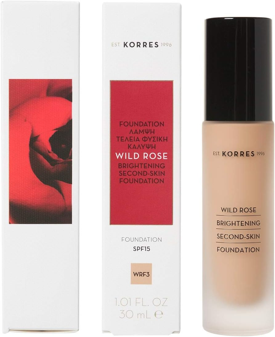Korres Wild Rose Foundation WRF1 30 Ml image number 3