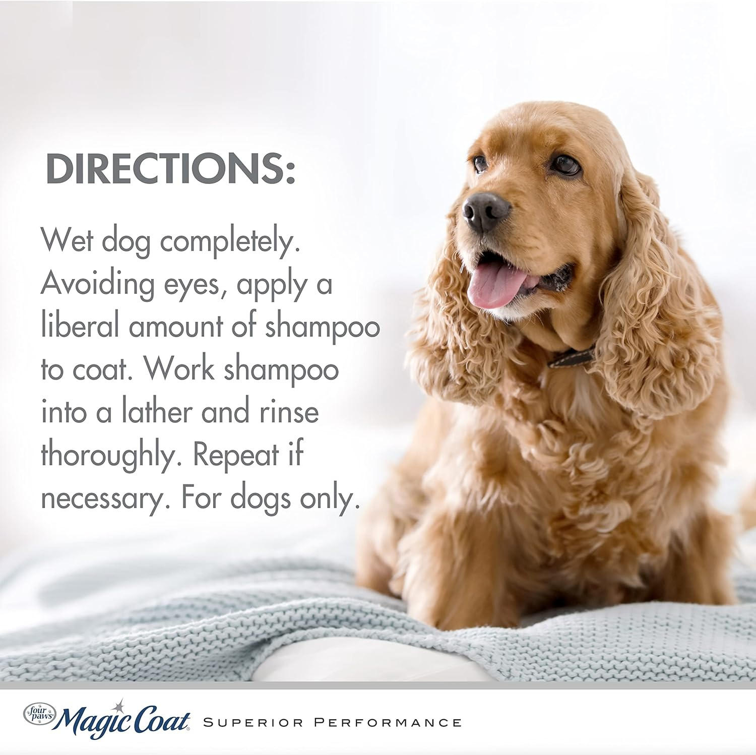 Four Paws Magic Coat Gentle Dog Grooming Shampoo, 16Oz(Packaging May Vary) image number 4