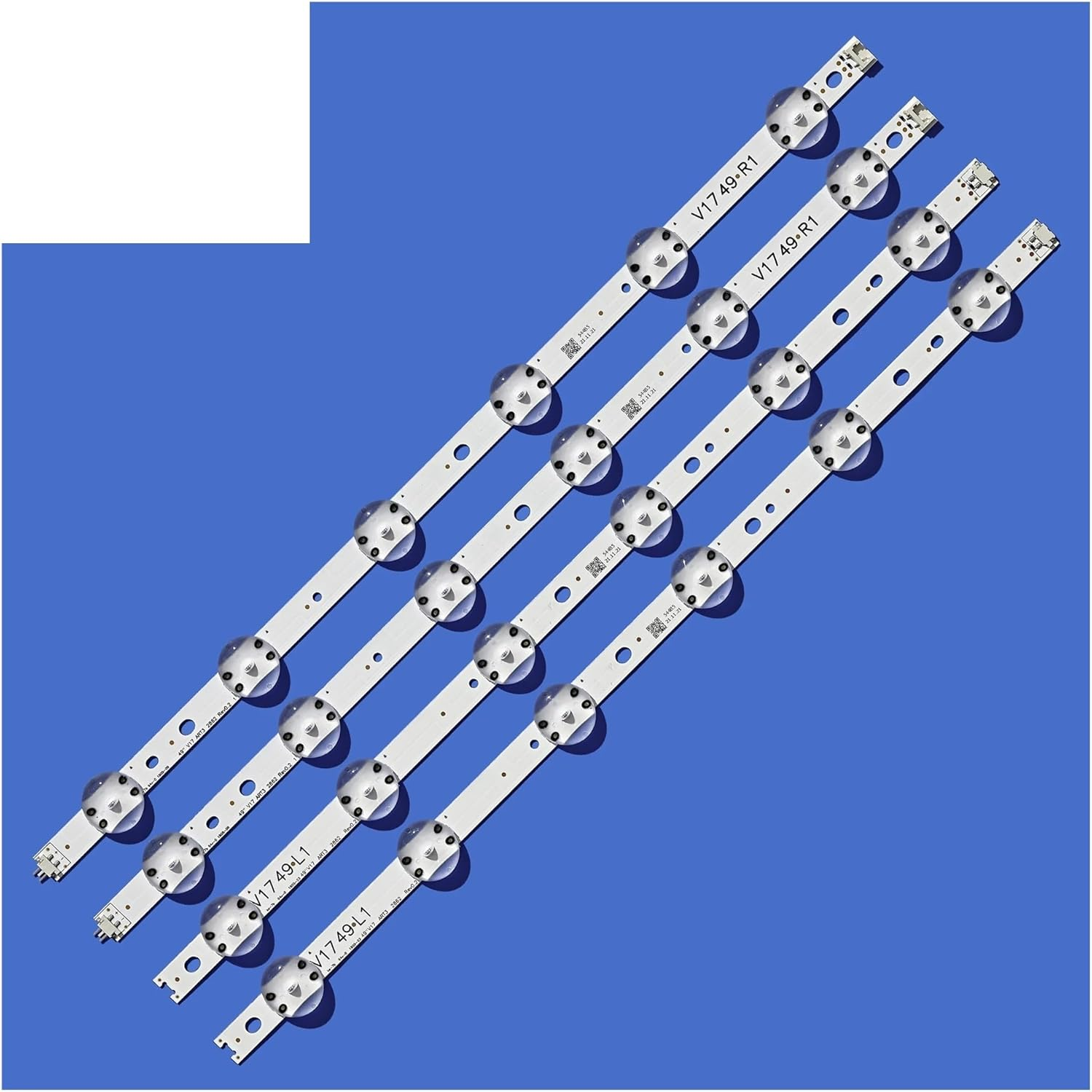 LED Backlight Strip for L-G 49UJ701V 49LJ614V 49UV340C 49UJ651V 6525 49UJ670V 49UJ675V 49UJ634V 49UJ655V 49LV340C V1749R1L1 image number 2