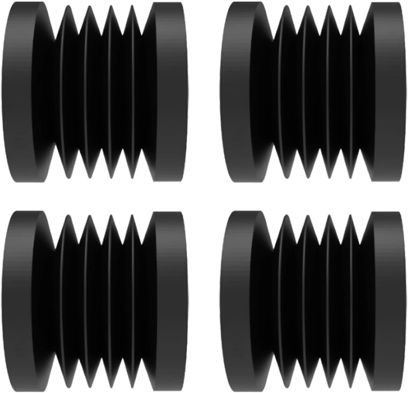 LIANXUE 3D Printer anti Vibration Feet for Bambu Lab X1 Series and P1P Universal Rubber Foot Anti-Slip Rubber Shock Pad Silicone image number 6