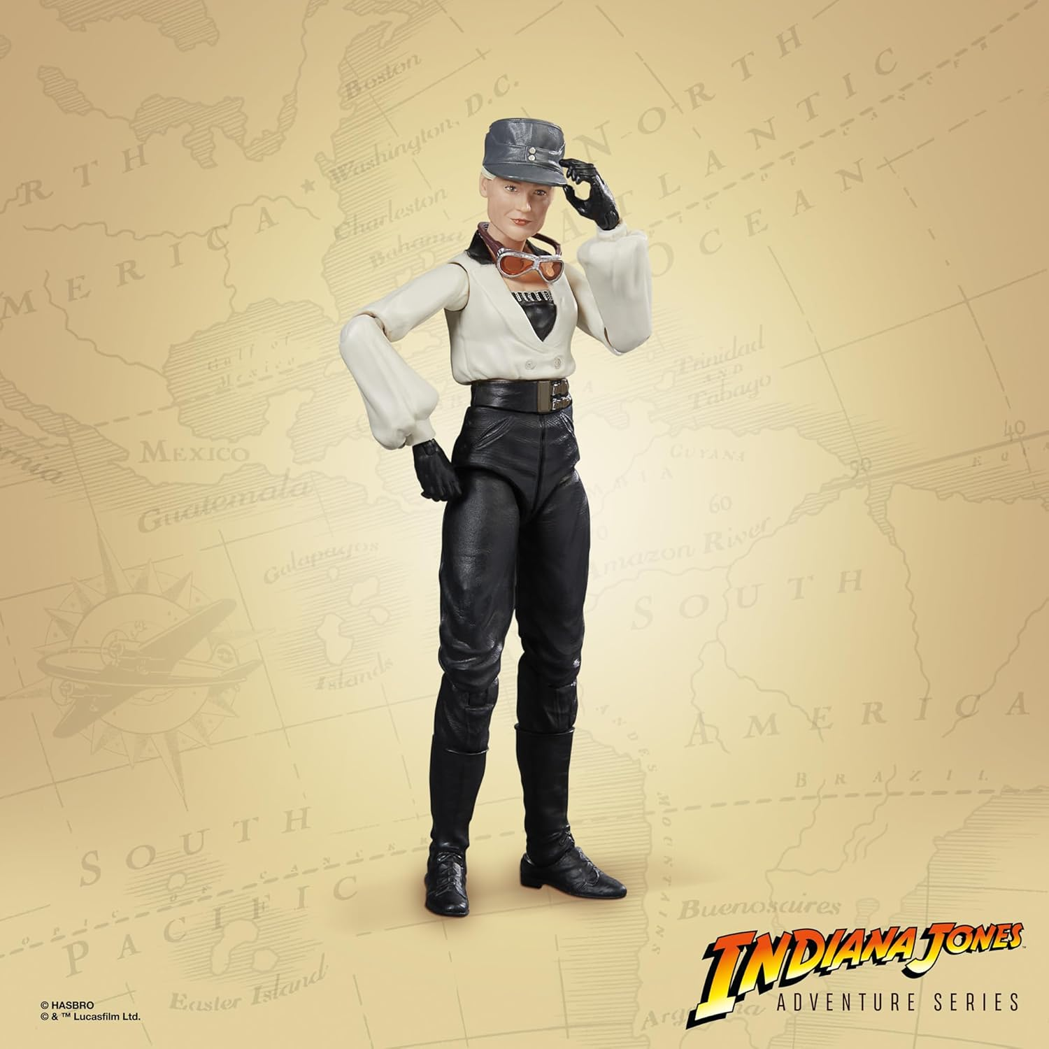 Hasbro Indiana Jones F6073 Indiana Jones and the Last Crusade Figure Dr. Elsa Schneider Adventure Series 15 Cm