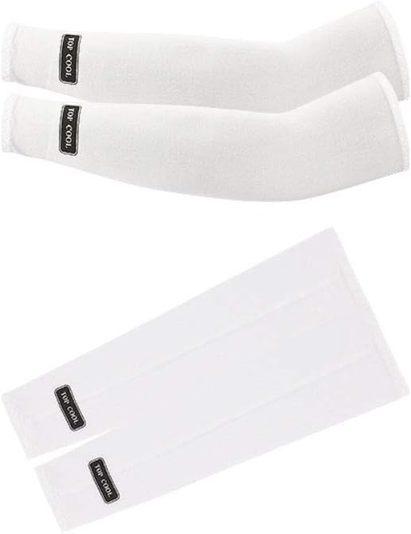 TOP COOL 3Packs Sport Skin Cool Arm Toshi Sleeve Cooling UV Cover Sun Protective Stretch Armband Basketball Bike Hiking Golf Cycle Drive outside Activities image number 1