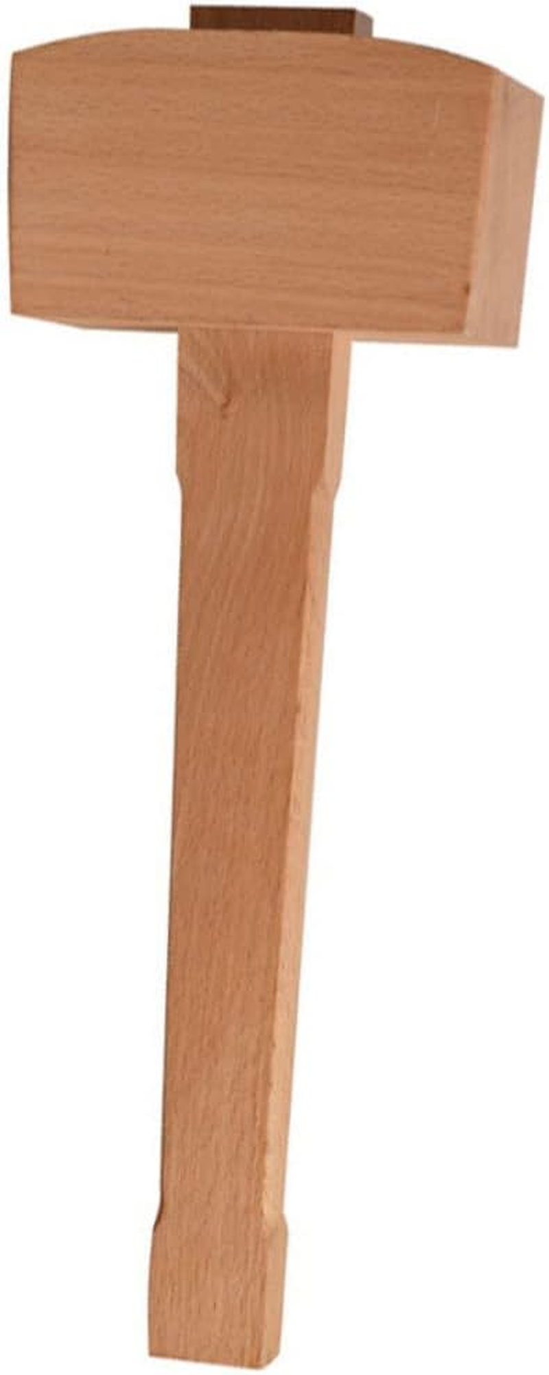 WHAMVOX Diy Wood Hammer Wooden Mallet for Woodworking and Leather Carving Beech Wood Carpenter'S Mallet Hand Tool for Craft and Stamping image number 2