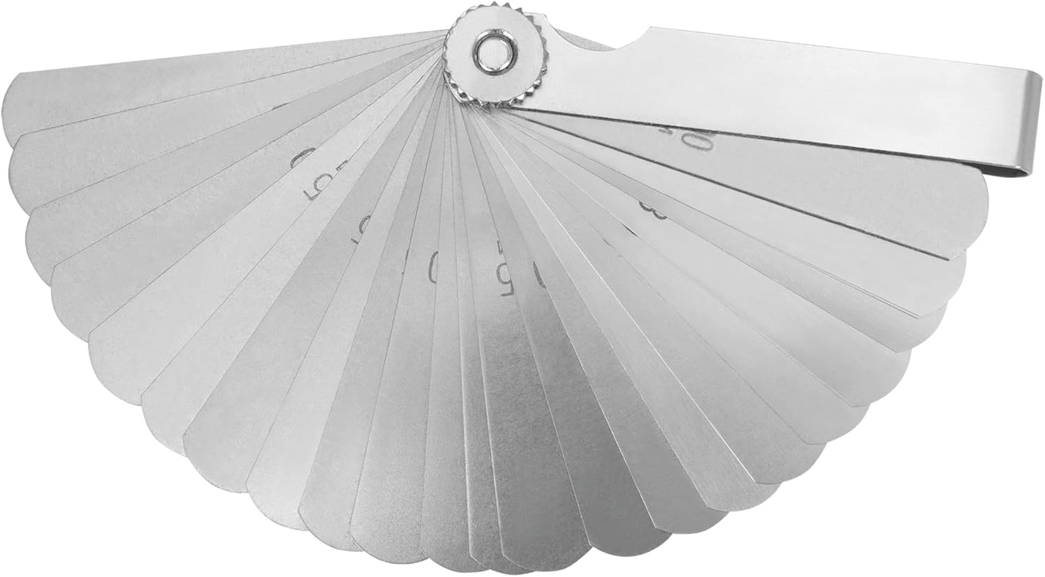 Performance Tool W80541 20-Piece Blade SAE and Metric 12-Inch Extra Long Feeler Blade Set image number 3