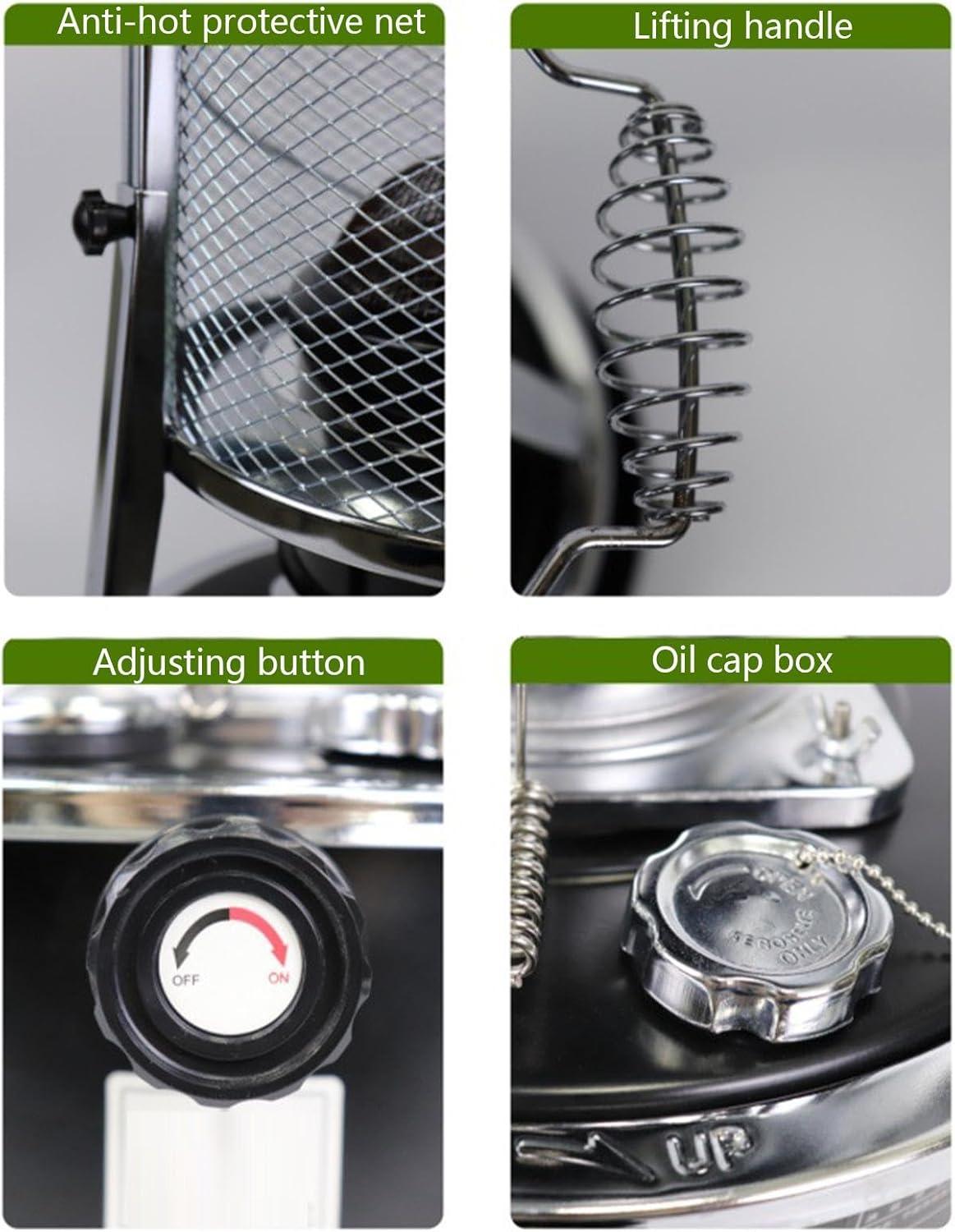 Portable Heater Stove | Camping Kerosene Heater Stove,Cold Protection Heaters Stove Indoor Kerosene Space Heaters for Outdoor, Camping, Picnic, Ice Fishing image number 1