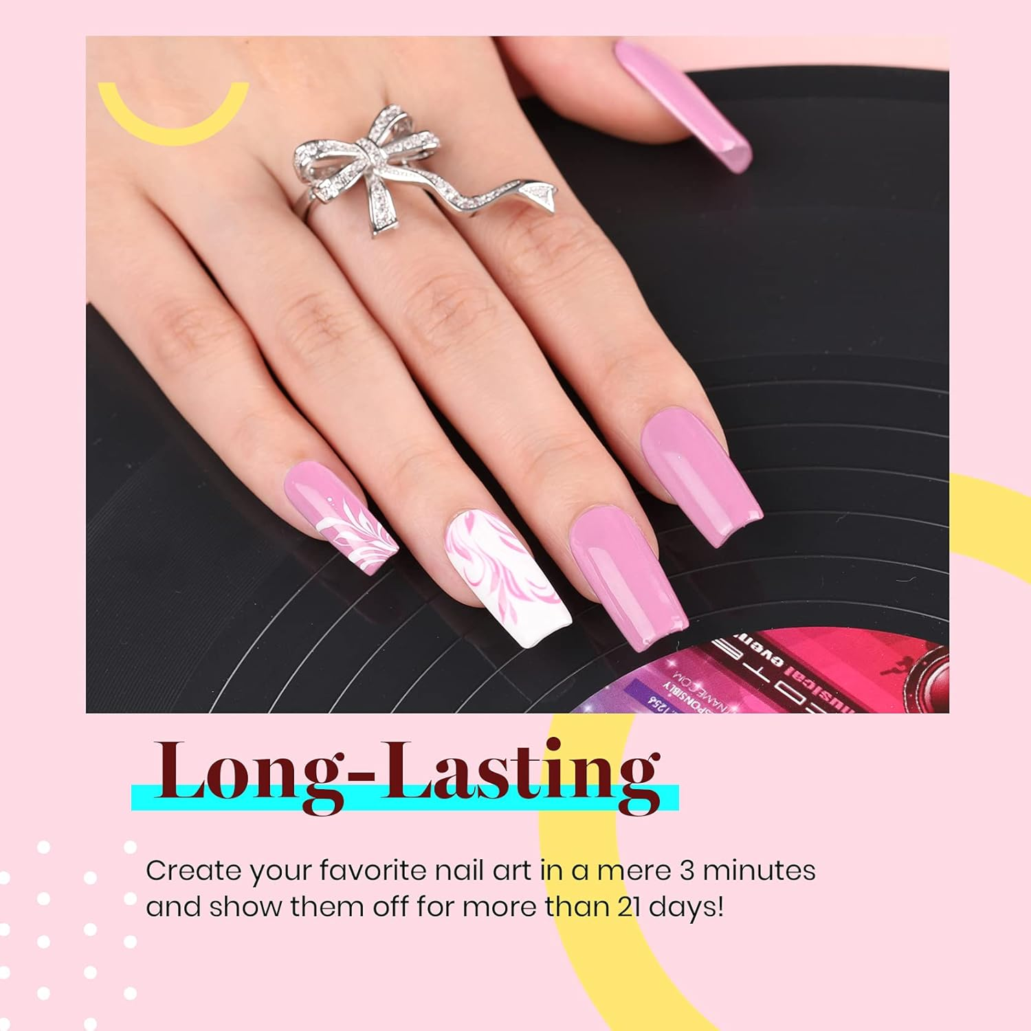 Beetles Gel Polish Gel Nail Polish 15Ml Light Pink Gel Nail Polish Bubble Bath Gel Nail Polish Baby Pink Gel Nail Polish Soak off Uv LED Nail Lamp Bright Nail Art Manicure Salon DIY Home Solid Gel Polish image number 3